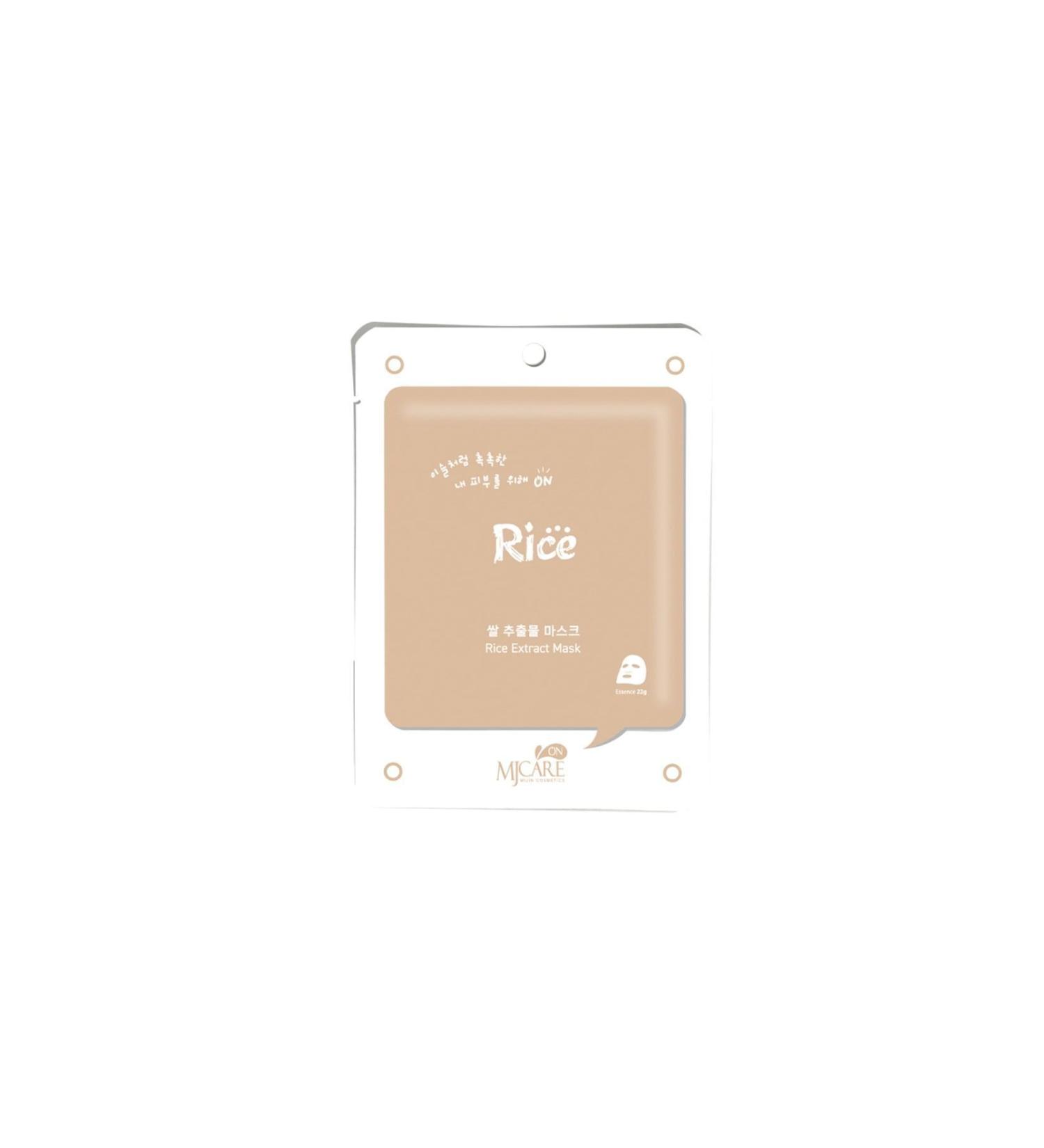 Mjcare On Rice Extract Mask - Rice Extract Face Mask - Buy Online on GoSupps.com