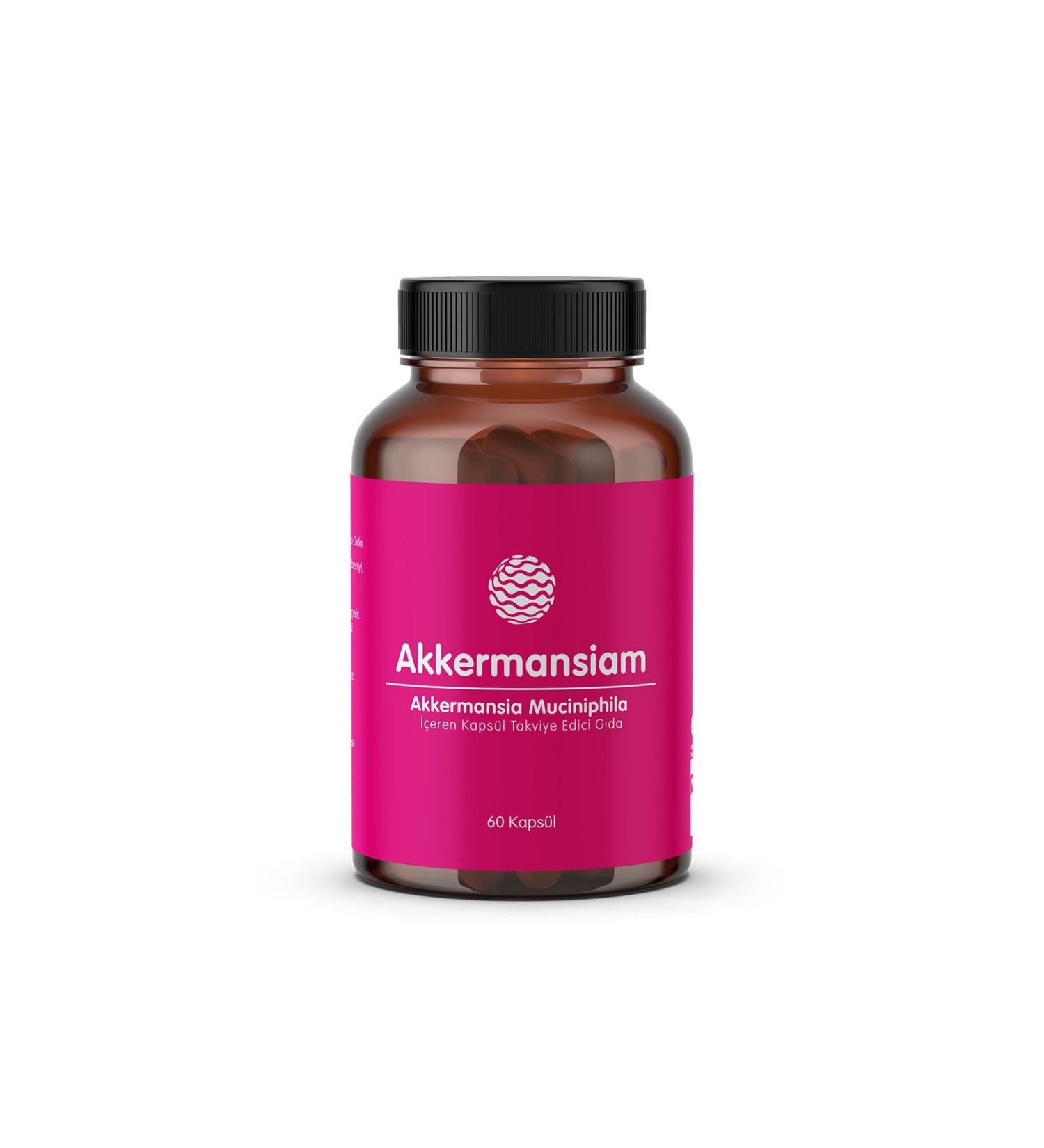akkermansiam Food Supplement - 60 Capsules