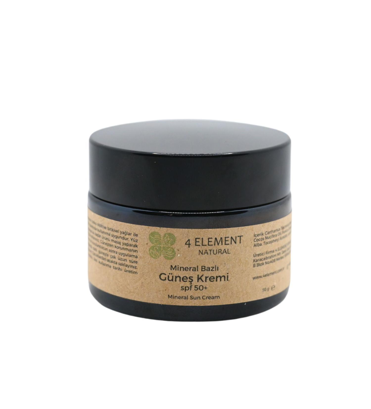 4 Element Natural Mineral Based Sunscreen 50+ SPF - Buy Online on GoSupps.com