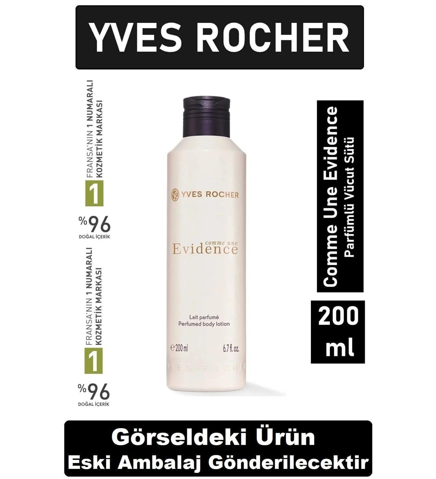 Yves Rocher Comme Une Evidence Perfumed Body Milk 200 ml - Old Packaging