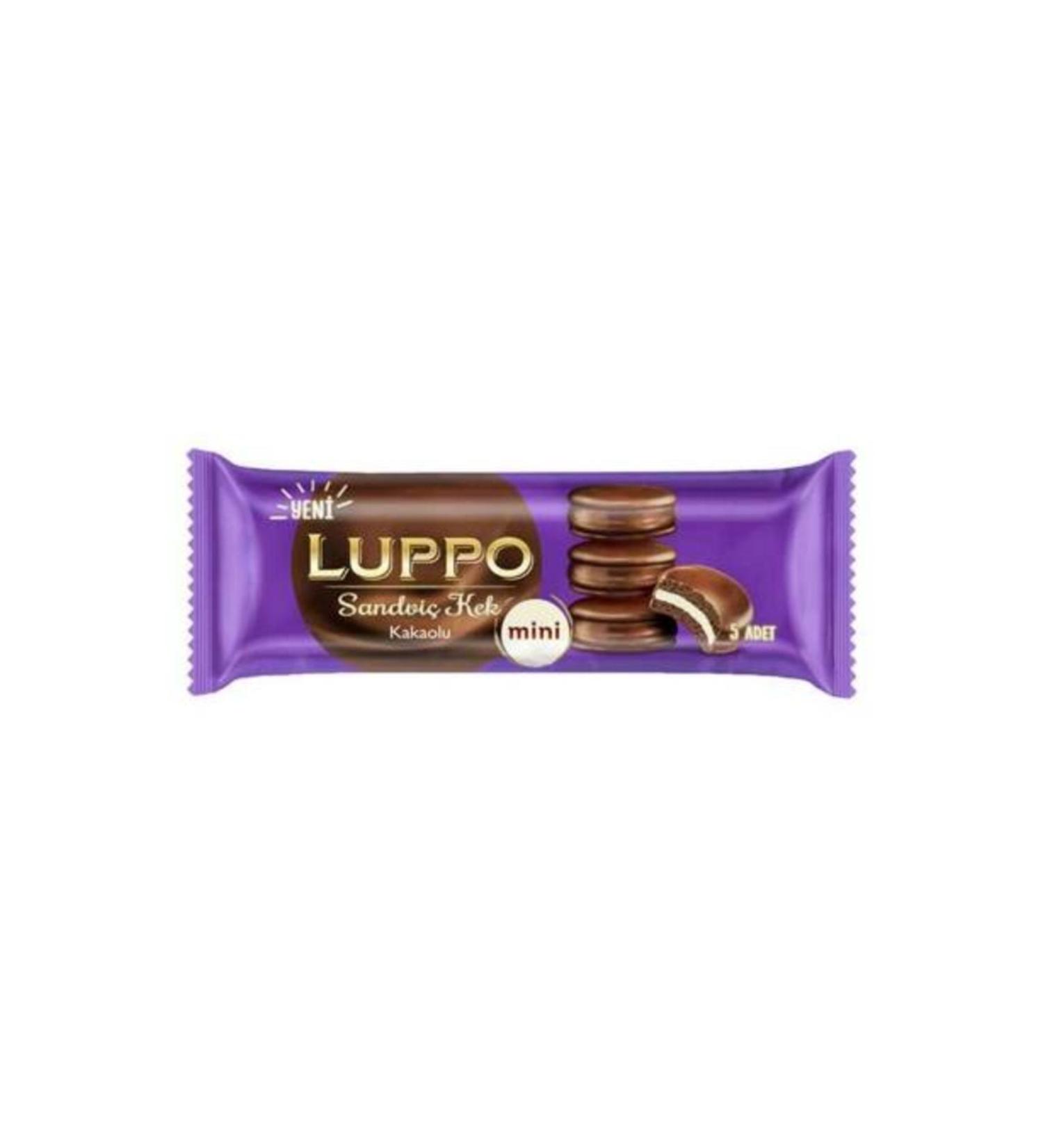 len Mini Luppo Cocoa Cake 55 Gr. (24 PIECES)
