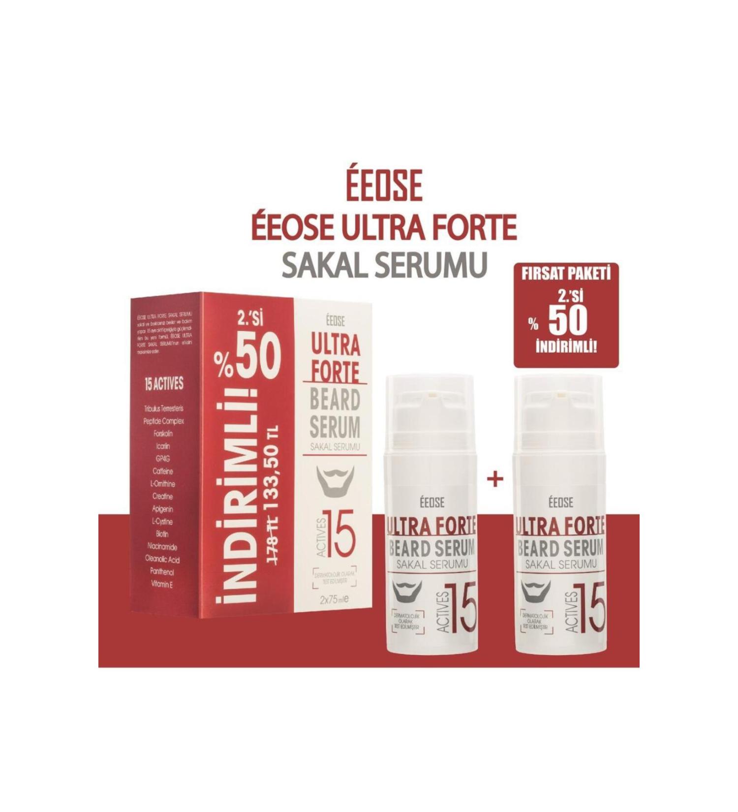 Eeose Ultra Forte Beard Serum 75 ml 2nd one P