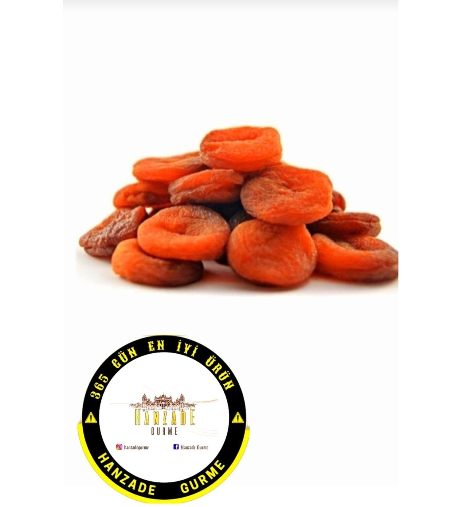 HANZADE GURME Organic Natural Sun Dried Apricots 500 Gr ekerpare