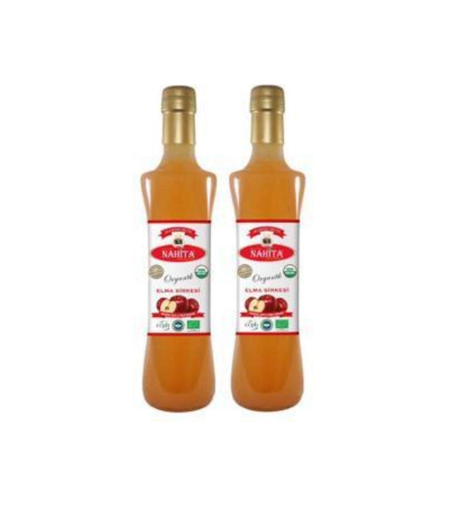 Nahita Organic Apple Cider Vinegar Glass 2x500 ml