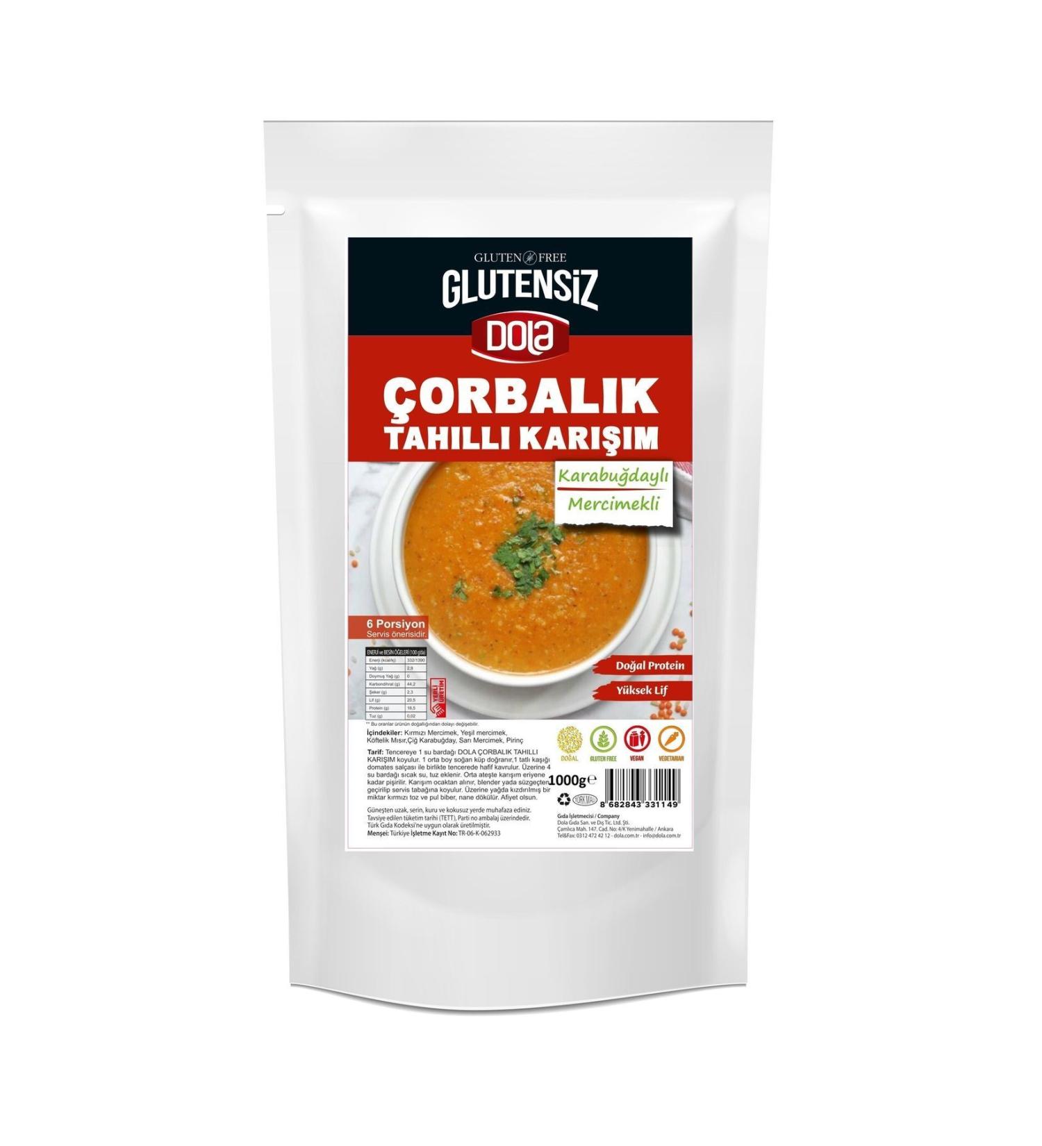 Dola Gluten Free Soup Grain Mix 1 Kg