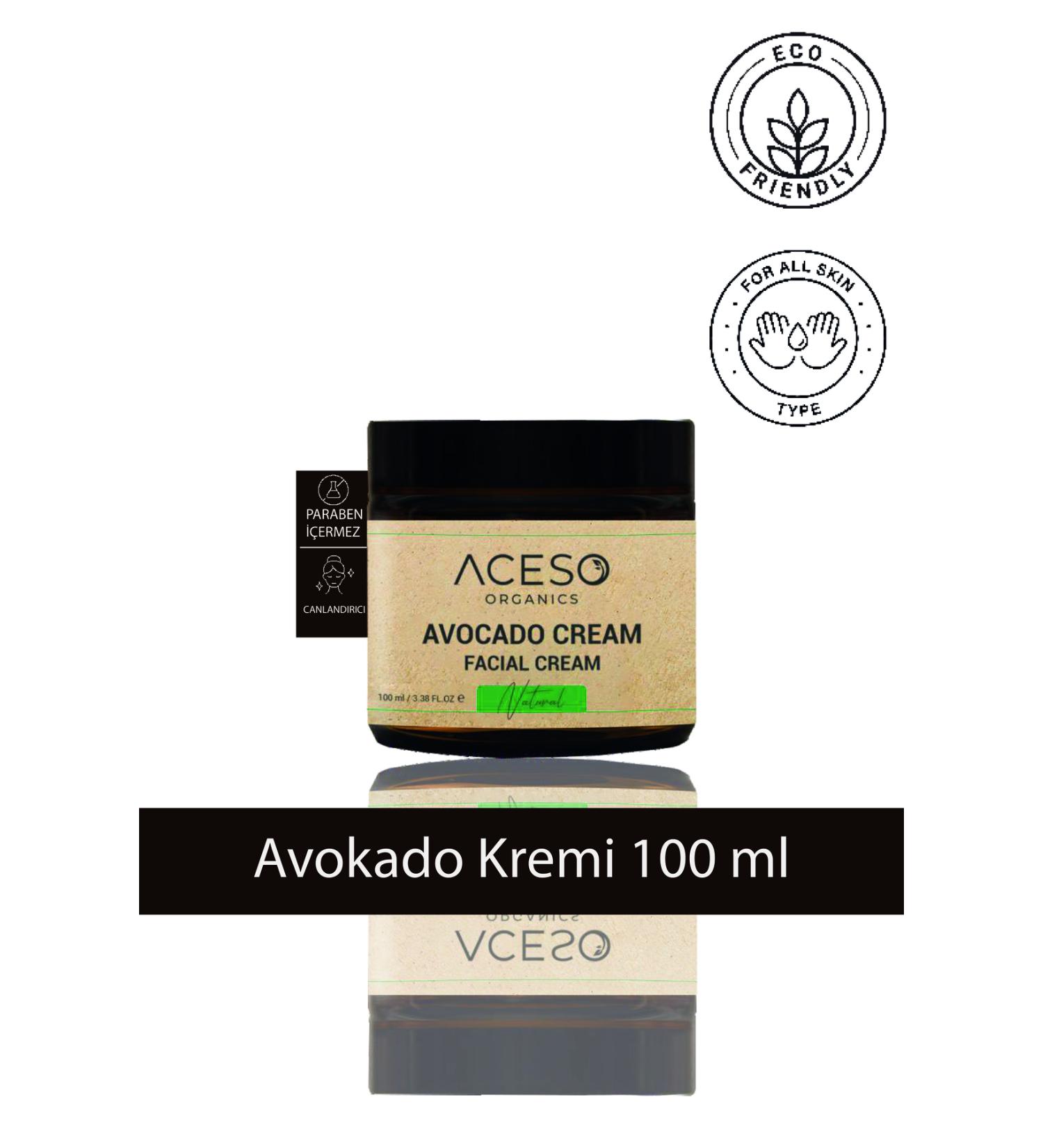 Aceso Organics Avocado Cream 100 ml