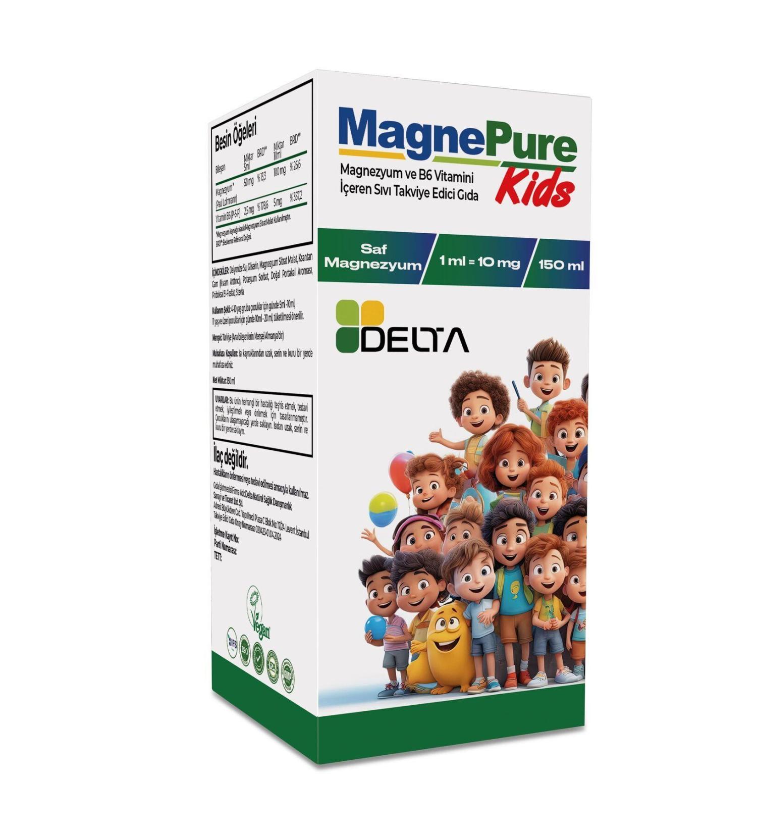 Delta DENS DELTA MAGNEPURE KIDS 150 ML