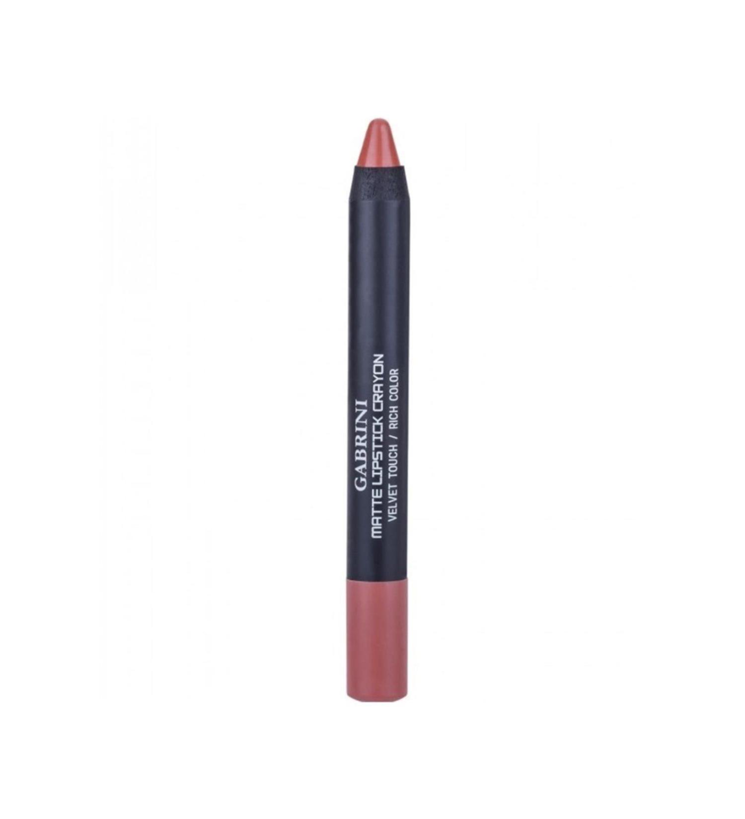 Gabrini Matte Pencil Lipstick - Matte Lipstick Crayon 03