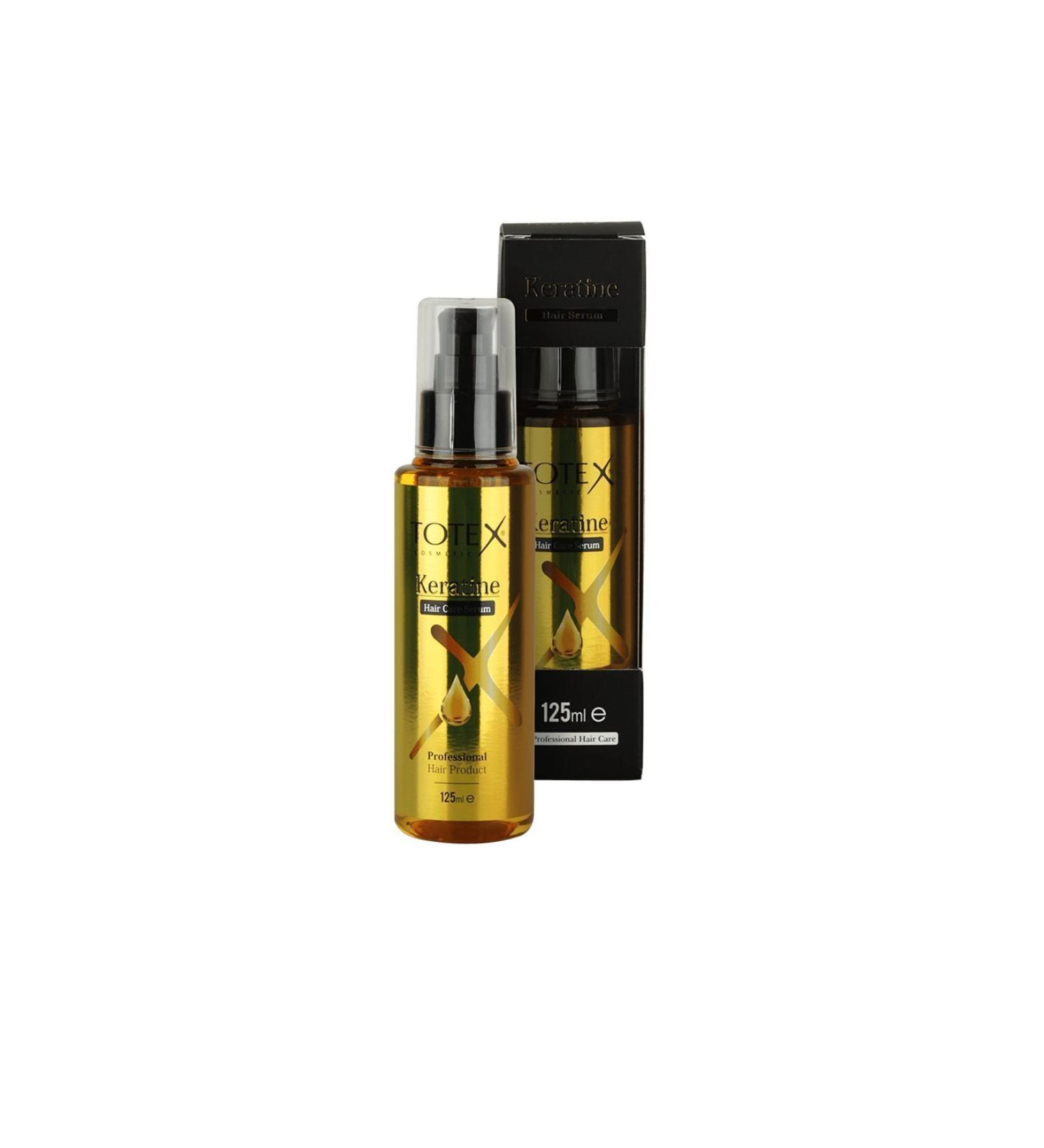 TOTEX Hair Repair Serum & Oil | Damaged Hair Care | Hair Shine | Keratin 125 ml - Buy Online on GoSupps.com