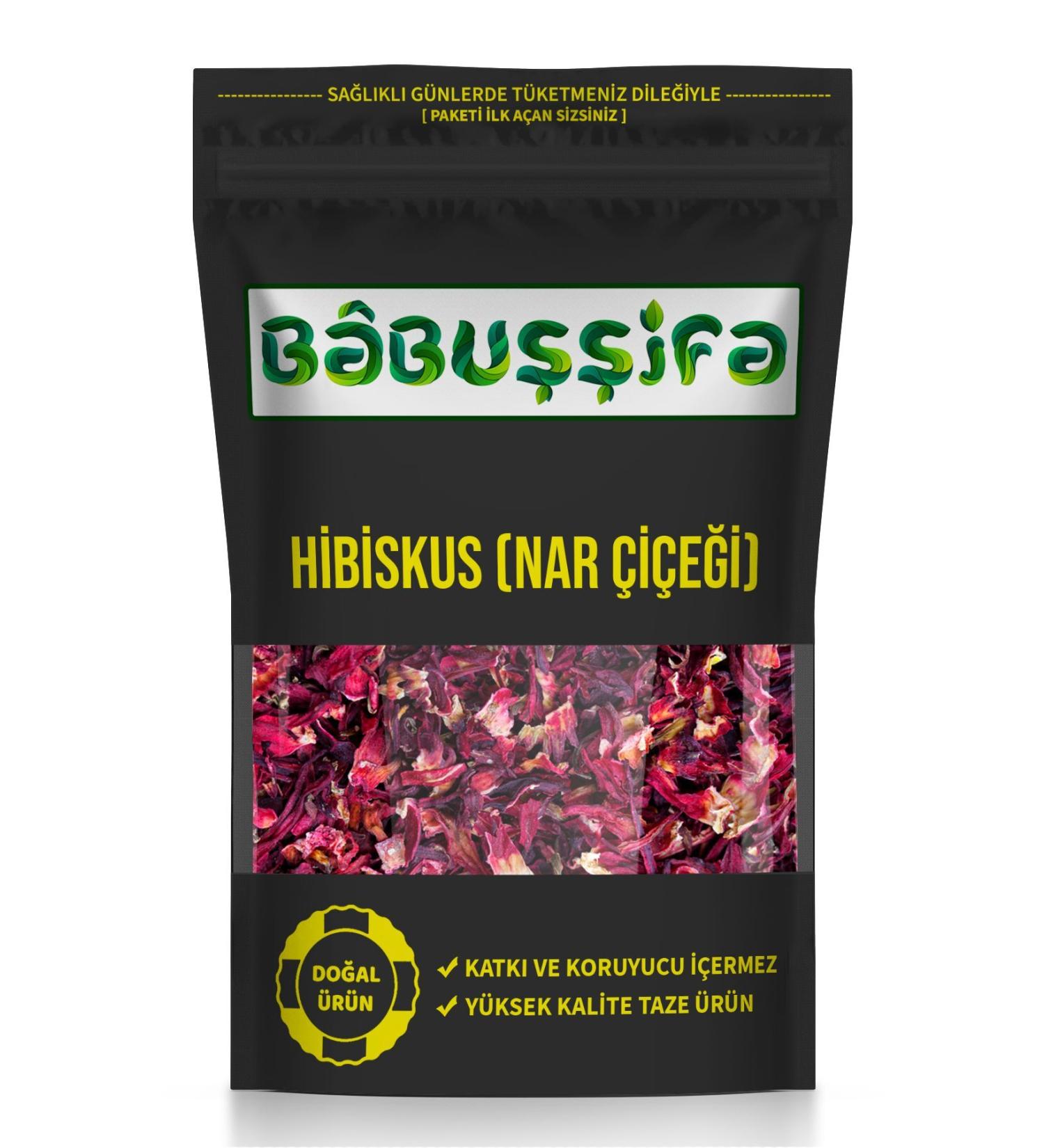 Babushifa Hibiscus Tea Pomegranate Flower 500gr Okra Flower Mecca Rose