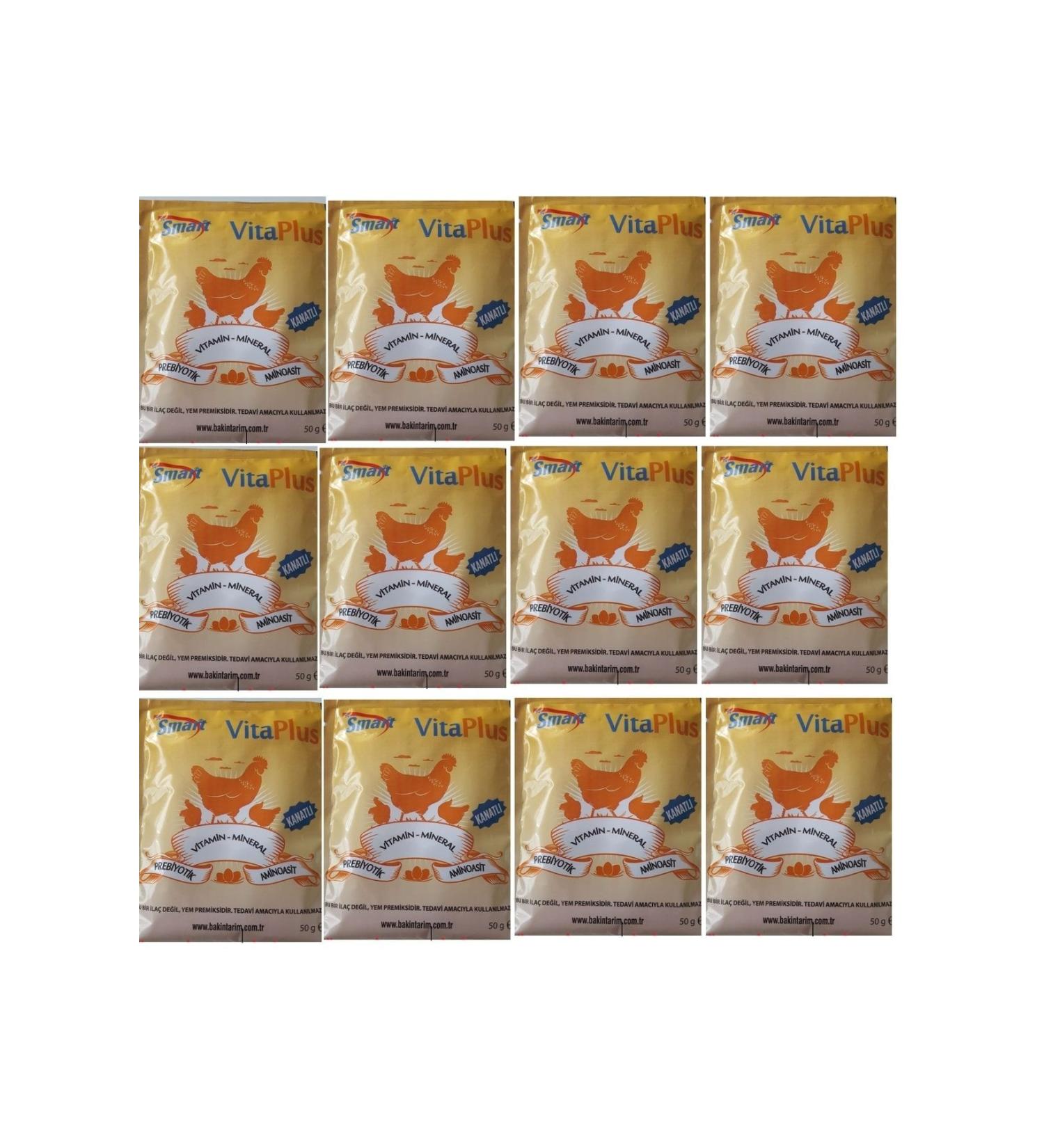 BAKIN AGRICULTURE Smart Vita Plus 50 gr (CONTAINS VITAMIN MINERAL AMINO ACID AND PREBIOTIC)