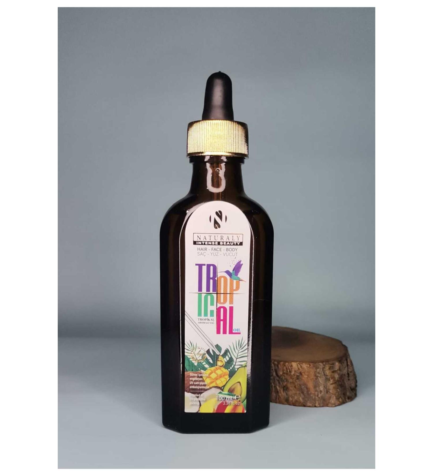 naturaly TROPICAL HAIR FACE AND BODY SERUM