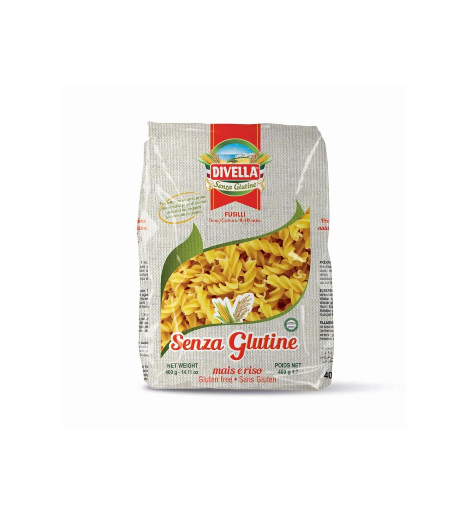 Divella Gluten Free Pasta Twist Fusulli 400 G