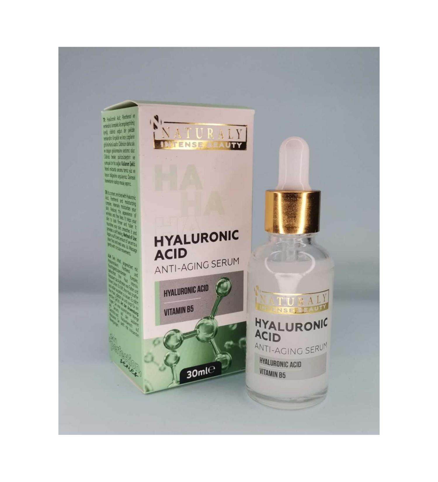 naturaly REGENERATING AND ANTI-AGING HYALURONIC ACID SERUM 30ML