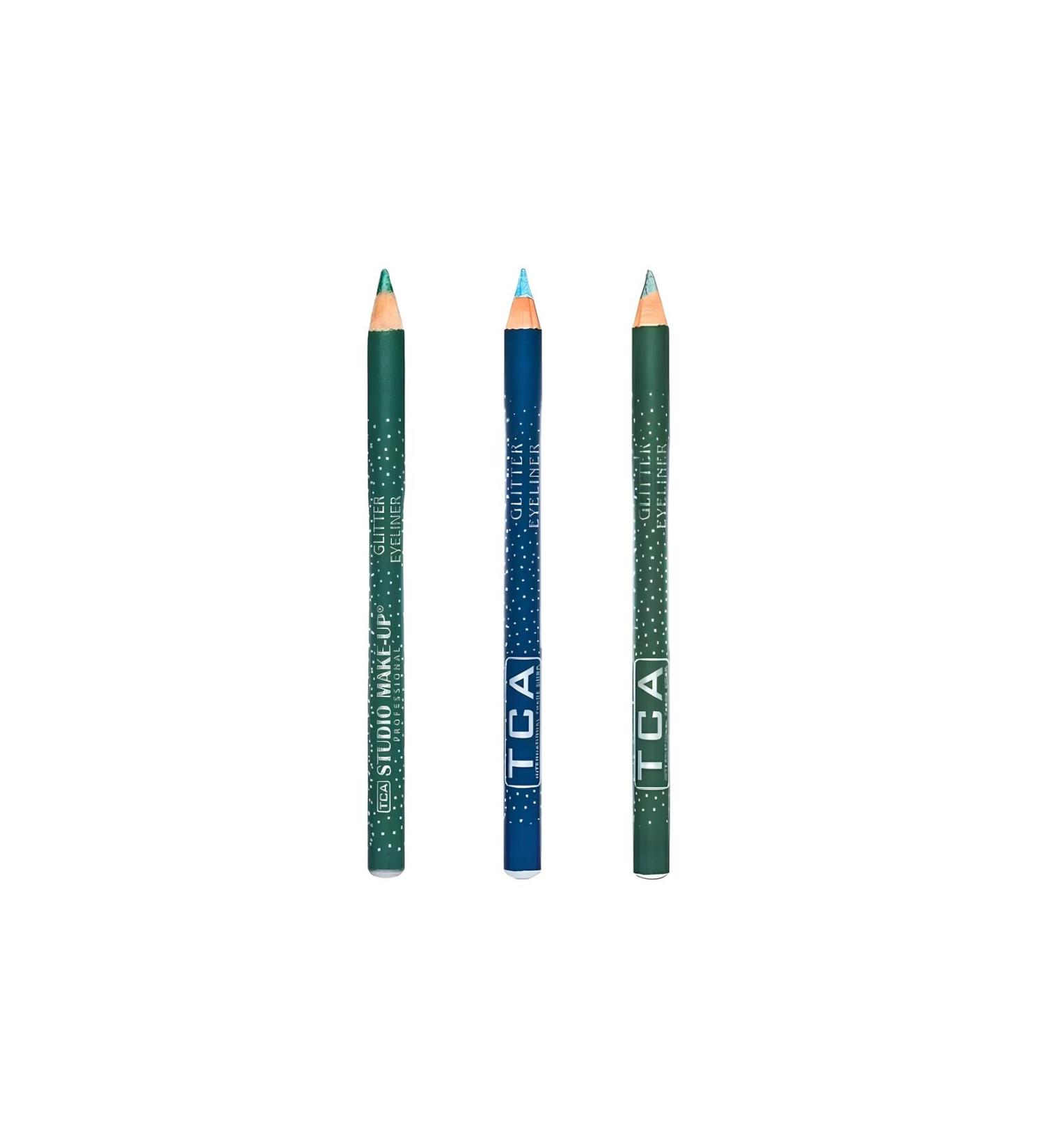 TCA Studio Make Up TCA 3-Piece Glitter Eyeliner Pencil Set