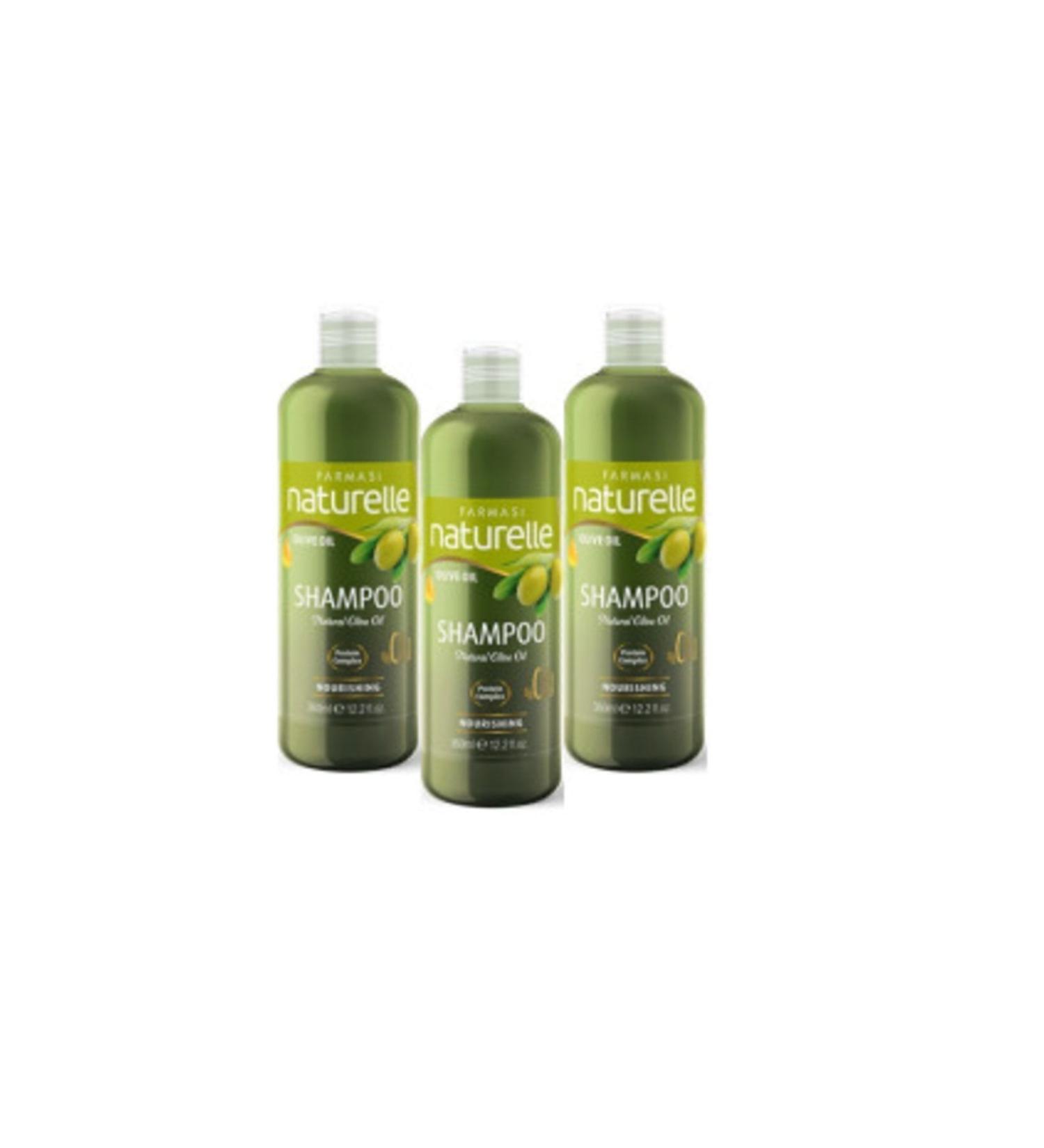 Farmasi Naturelle Olive Oil Nourishing Shampoo 360 ml 3 pieces