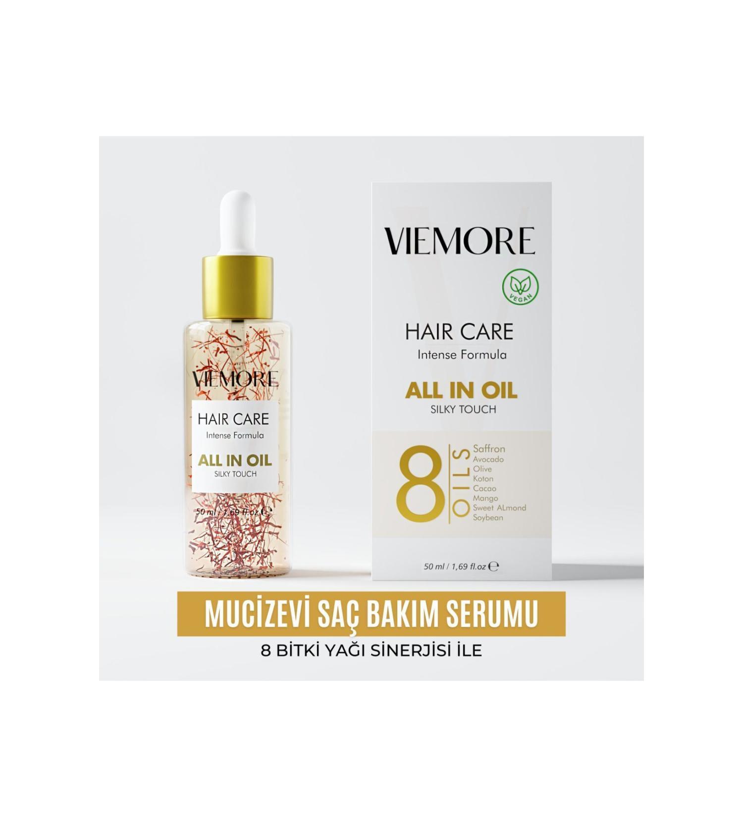 Viemore Saffron Herbal Anti-Loss Fast Growing and Vitalizing Vegan Hair Care Serum - Buy Online on GoSupps.com