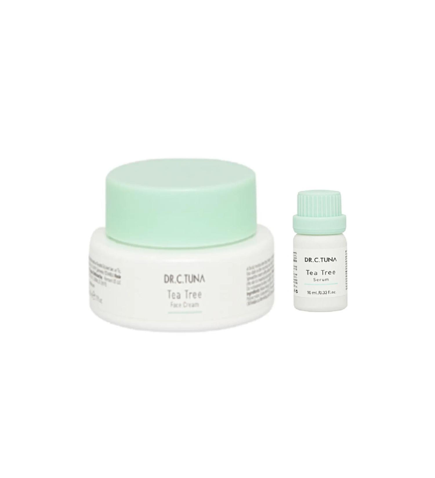 Farmasi Tea Tree Oil Sauce Serum 10ml Dr. C. Tuna Tea Tree Oil Face Cream 50 ml