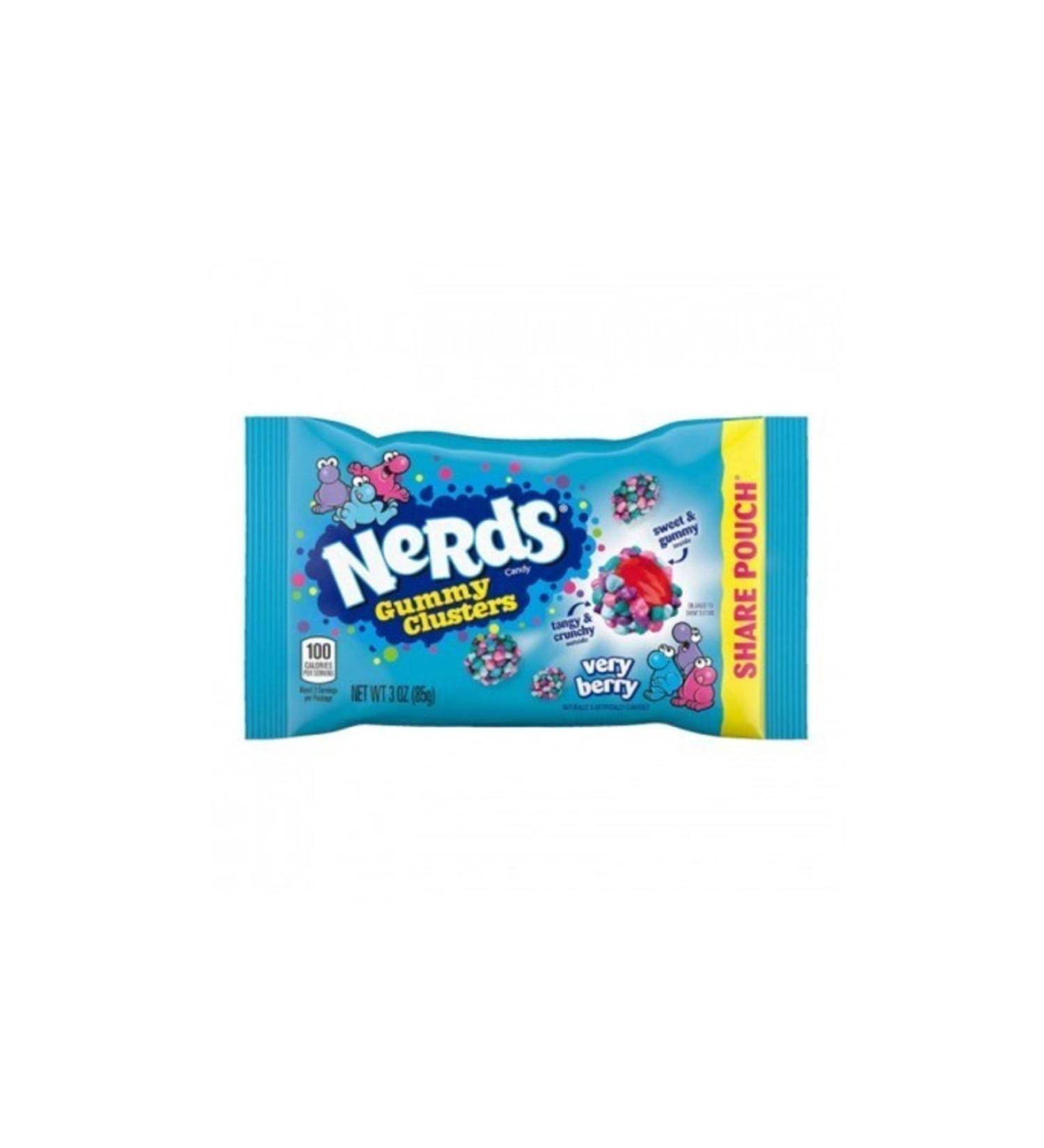 Nerds Gummy Clusters Very Berry 85 Gr