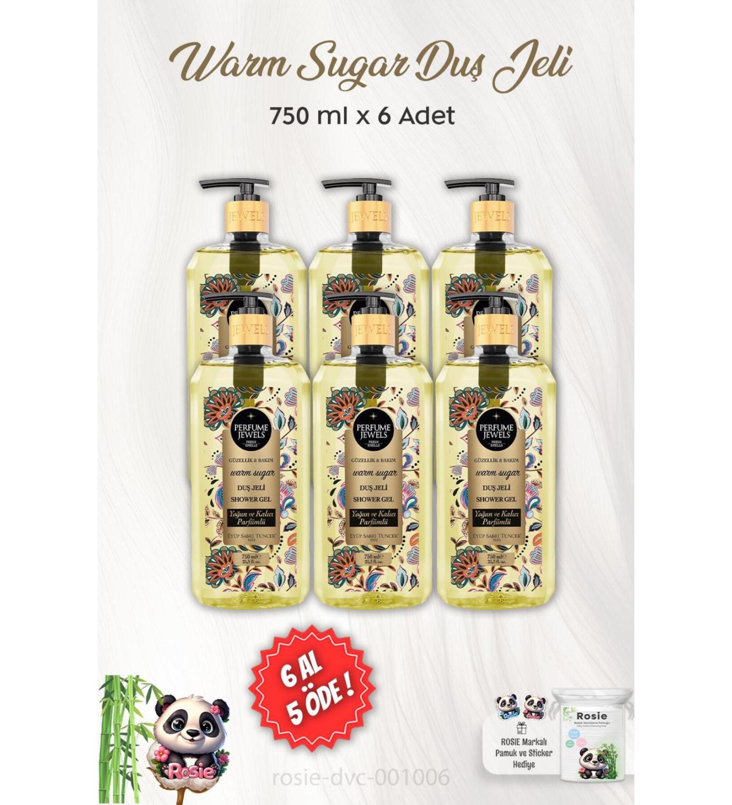 Ey p Sabri Tuncer BUY 6 PAY 5 Ey p Sabri Tuncer Warm Sugar Shower Gel 750 ml and ROSIE - Buy Online on GoSupps.com