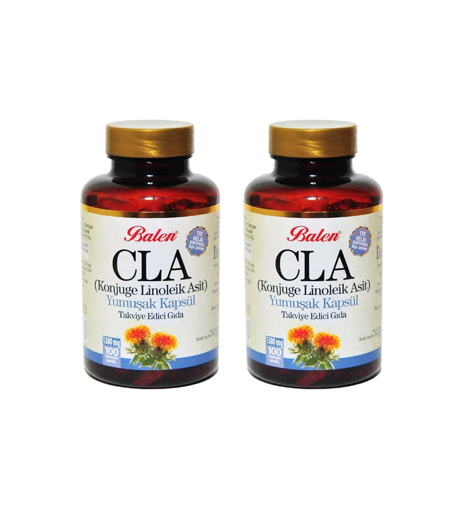 Balen Cla (ASPHERE OIL) Softgel 1380 Mg 100 Capsules 2 Pieces