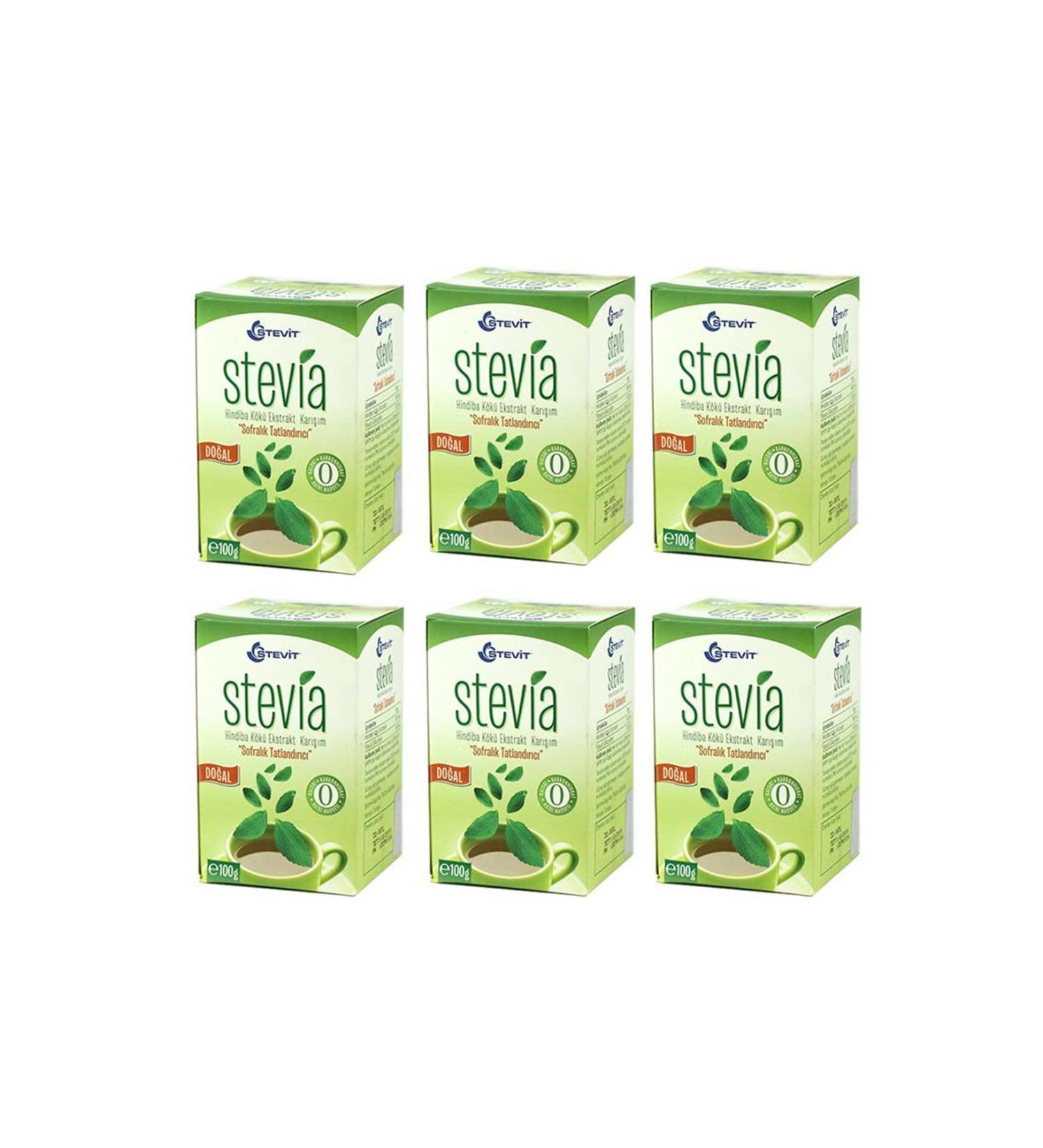 Balen (STEV T) Stevia Chicory Root Extract. Mixture 100 gr X 6 Pieces - Buy Online on GoSupps.com