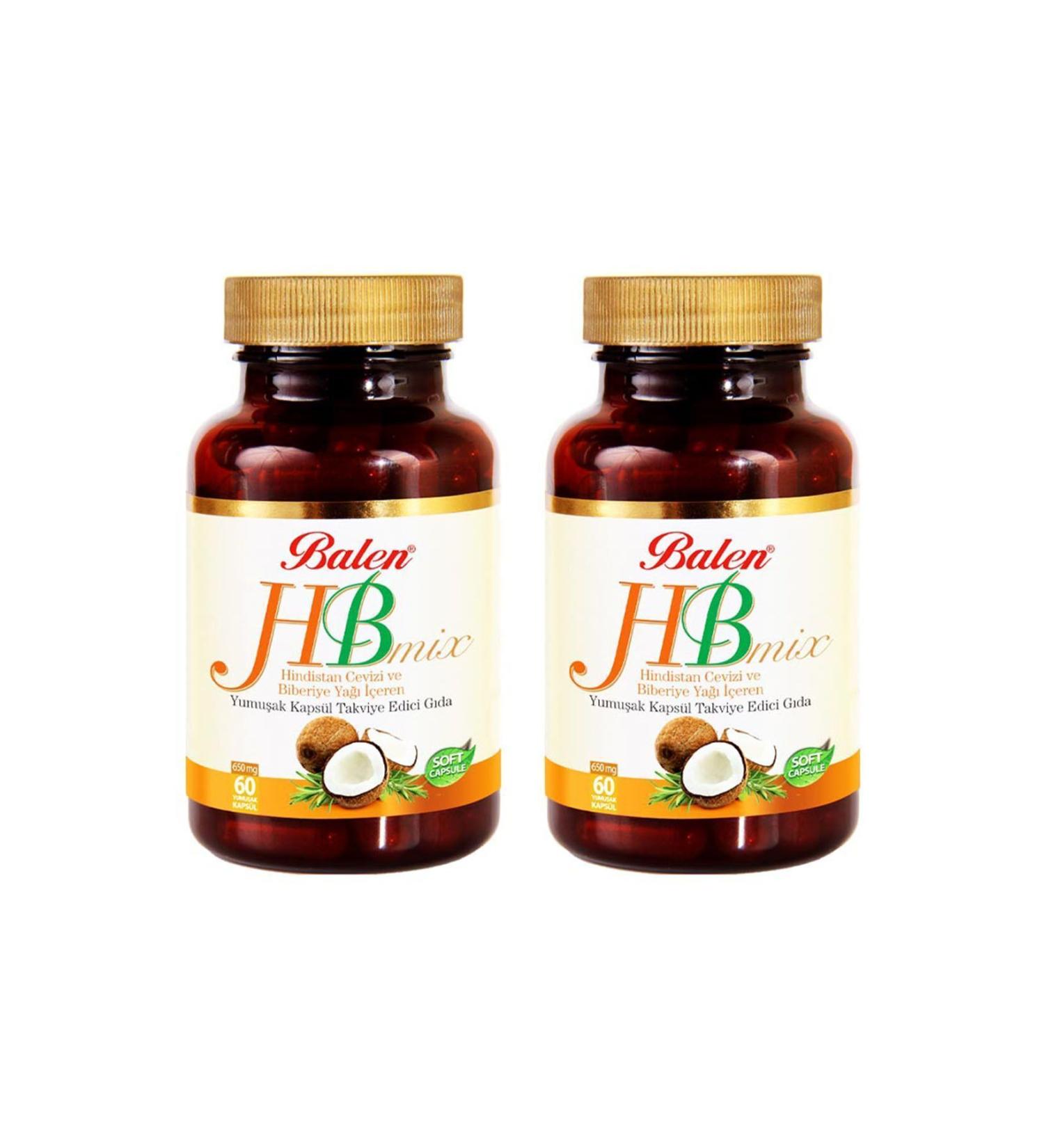 Balen 2 Hb Mix Capsules 650 Mg 60 Pieces