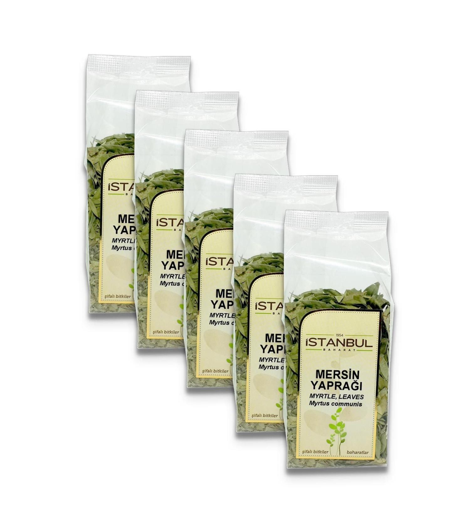Istanbul Spice Istanbul Spice Myrtle Leaf 40 gr X 5 Pieces