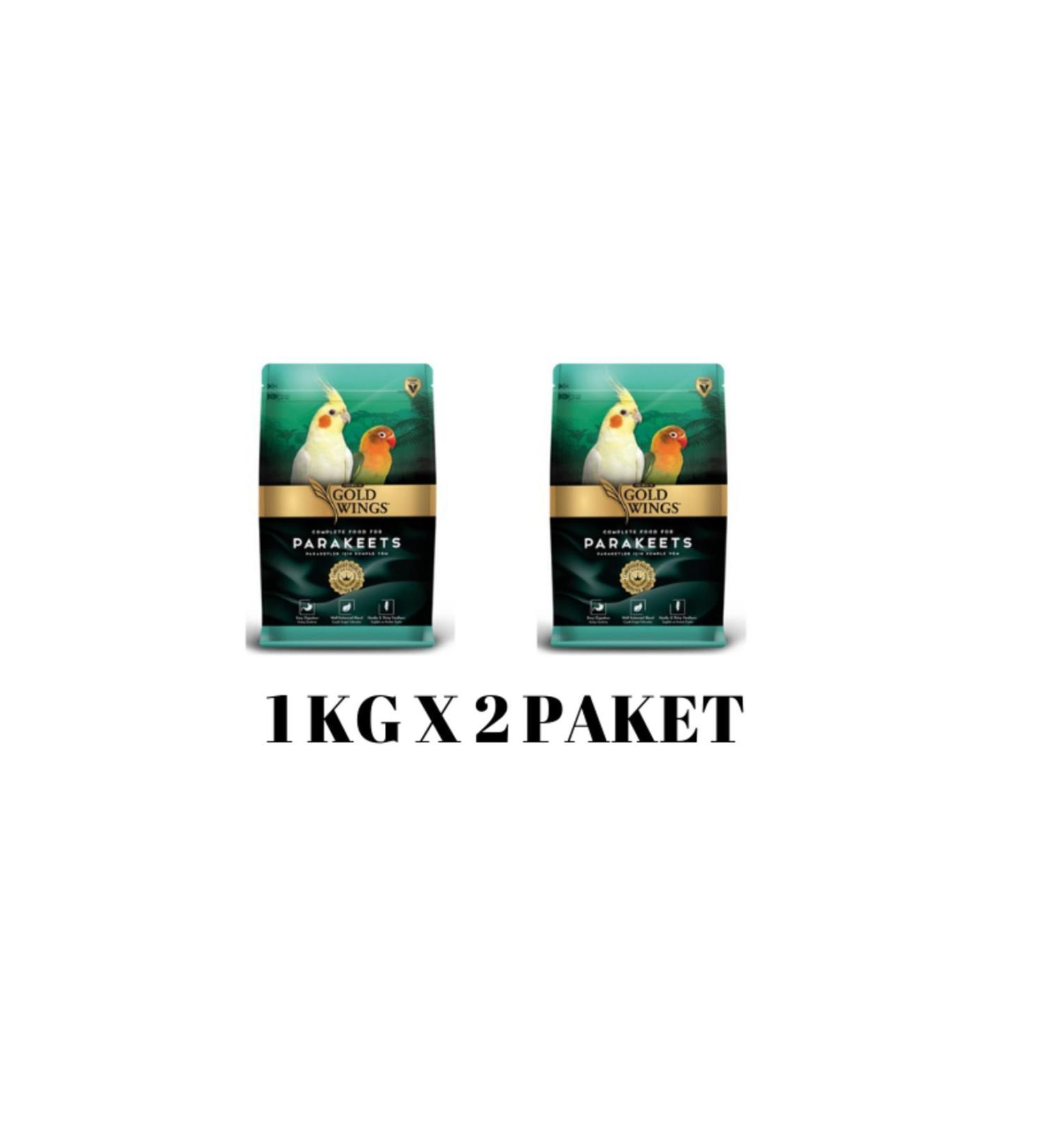 Gold Wings Premium Paraket 1 kg