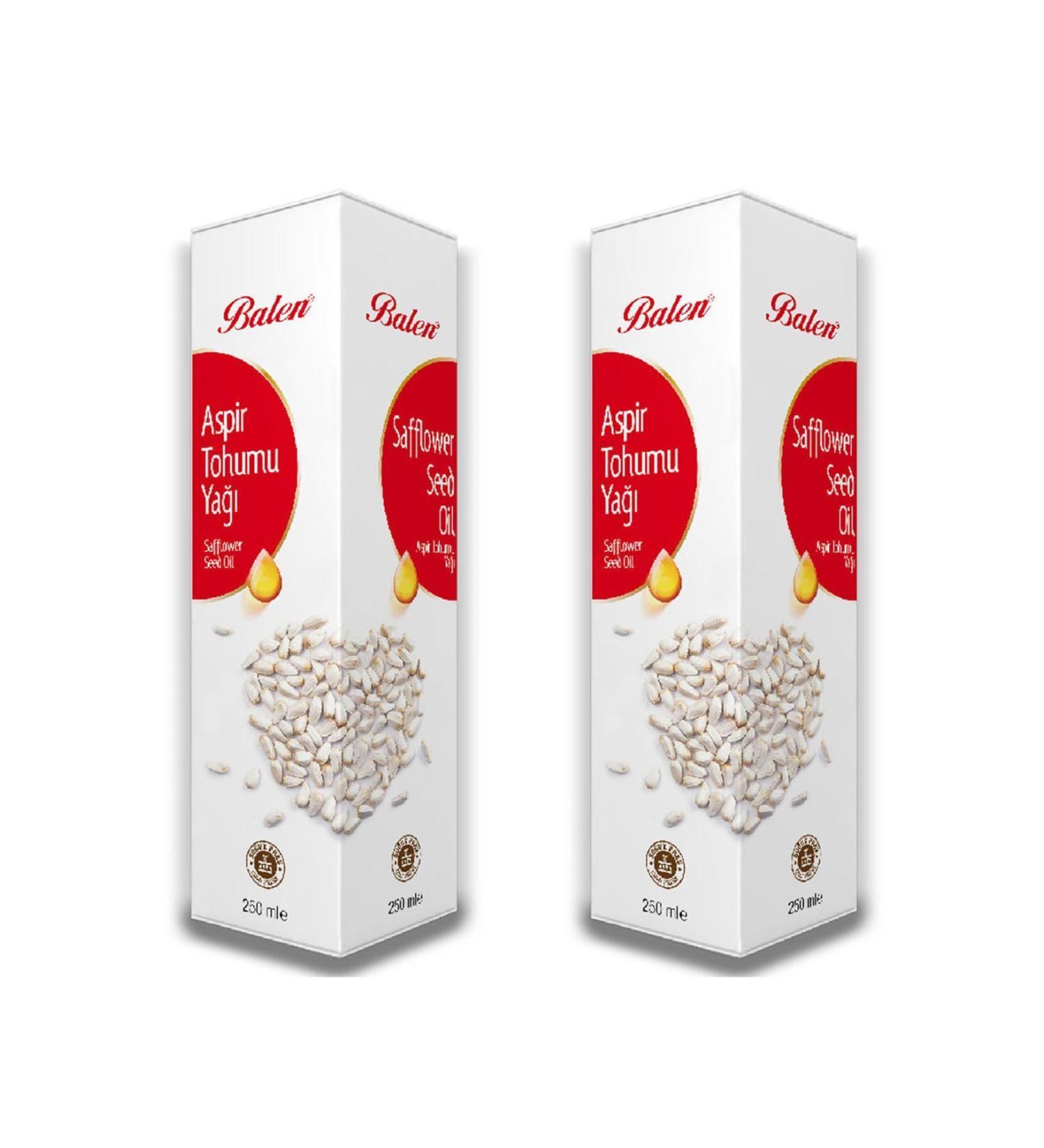 Balen Safflower Seed Oil 250 ml X 2 Pieces