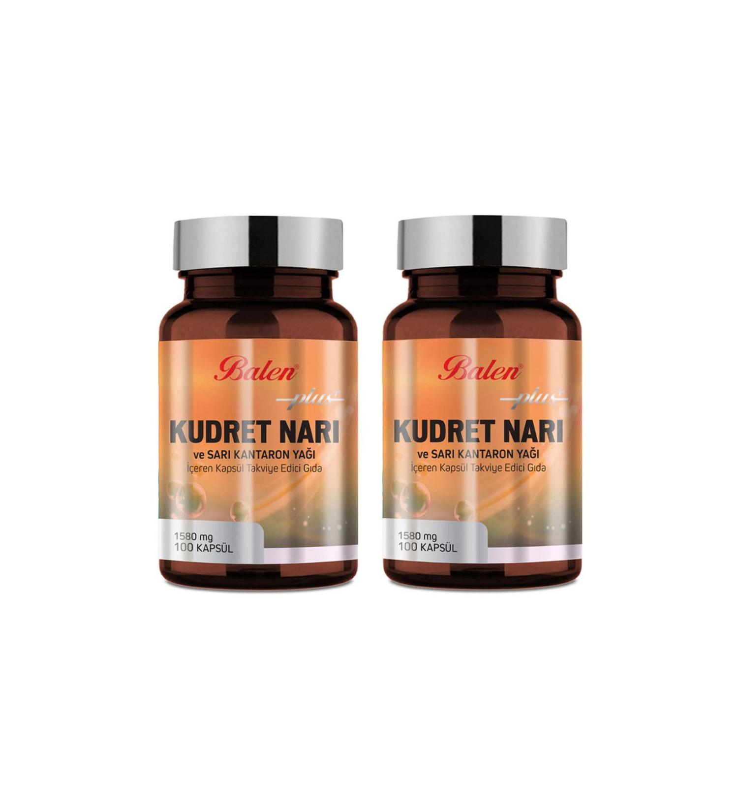 Balen Bitter Melon-Yellow St. John's Wort Oil Softgel 100 Caps X 2 Pieces