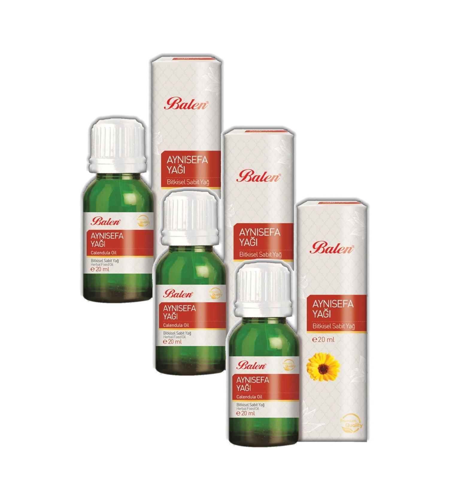 Balen Calendula Oil (MACERATING) 20 ml 3 Pieces