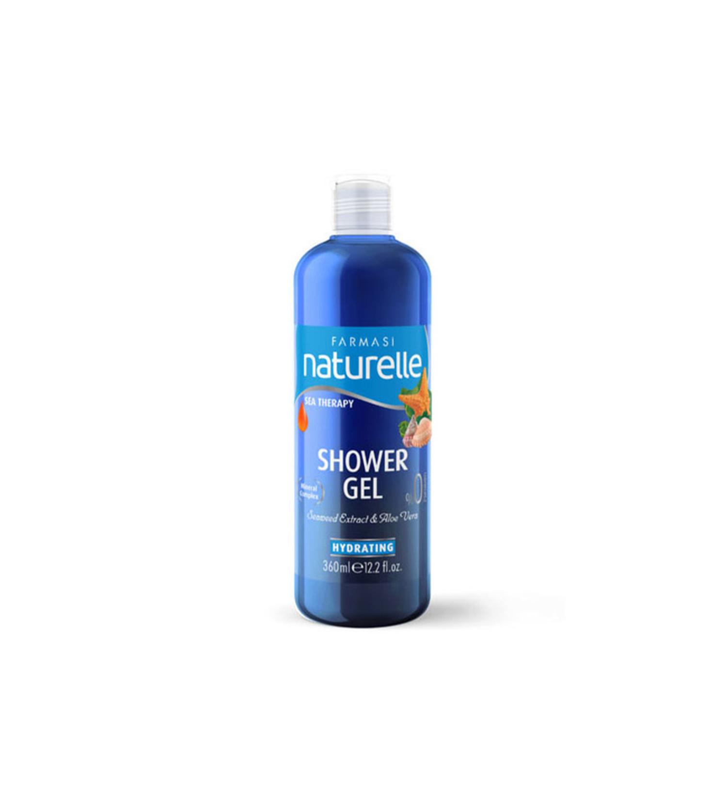 Farmasi Naturelle Sea Therapy Seaweed Aloe Vera Moisturizing Shower Gel 360 ml