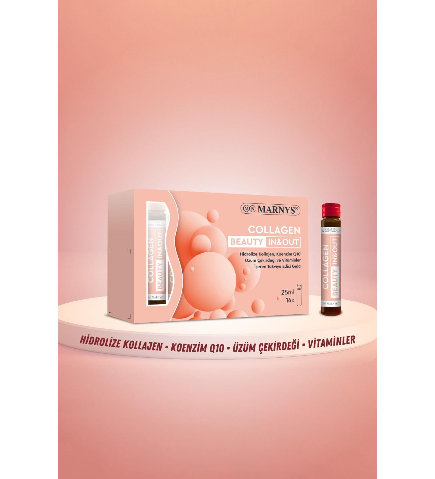 Marnys Collagen Beauty In&Out 25 ml x 14 Vials