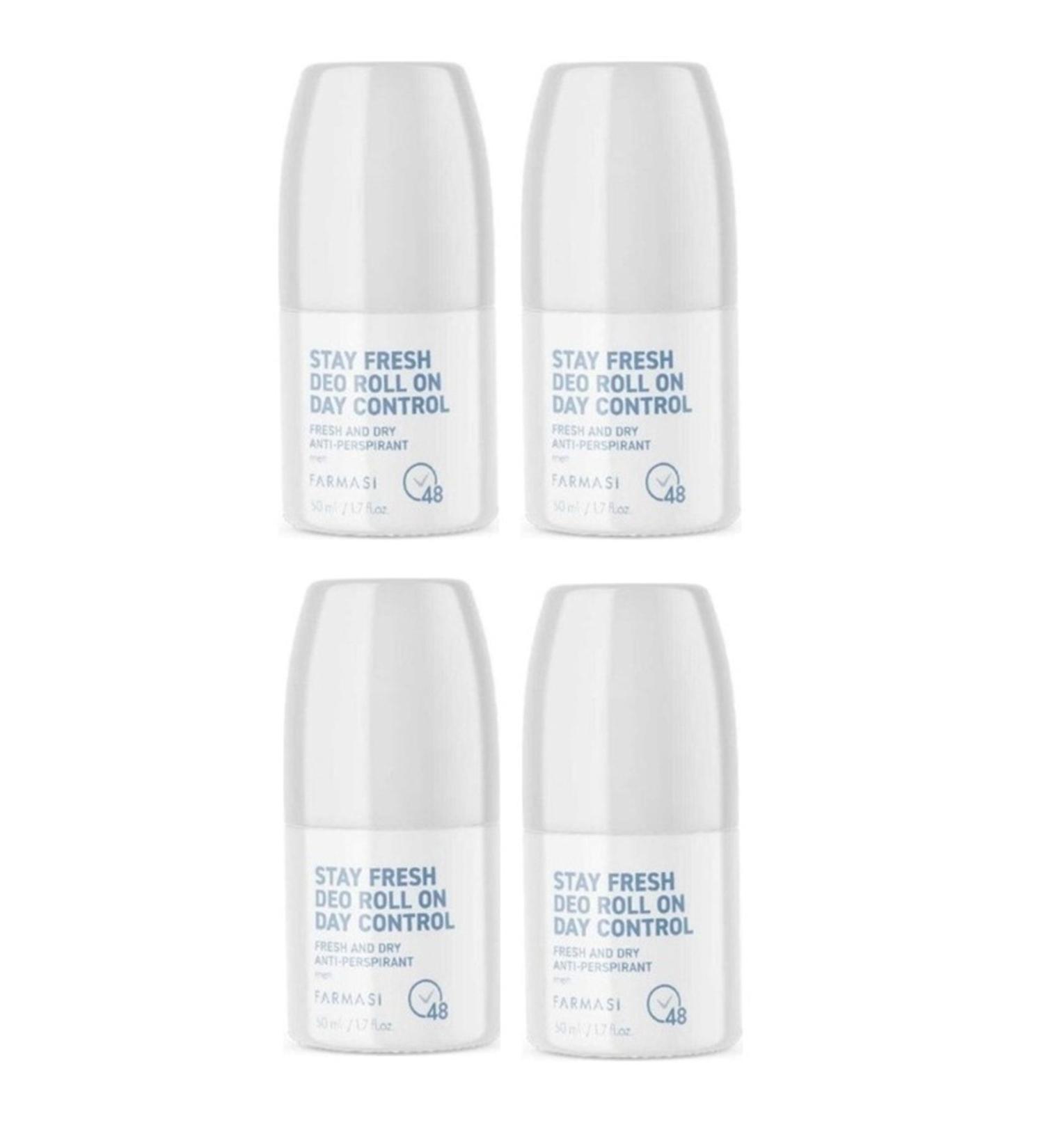Farmasi Anti-perspirant Day Control Deo Roll On 50 Ml (Set of 4)
