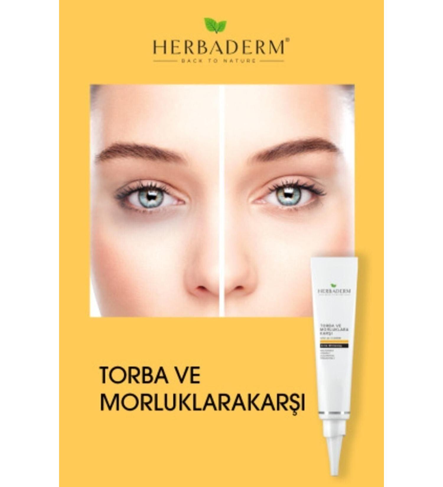Herbaderm Herba Derm Under Eye Cream Against Bags and Dark Circles 15 ml - Buy Online on GoSupps.com