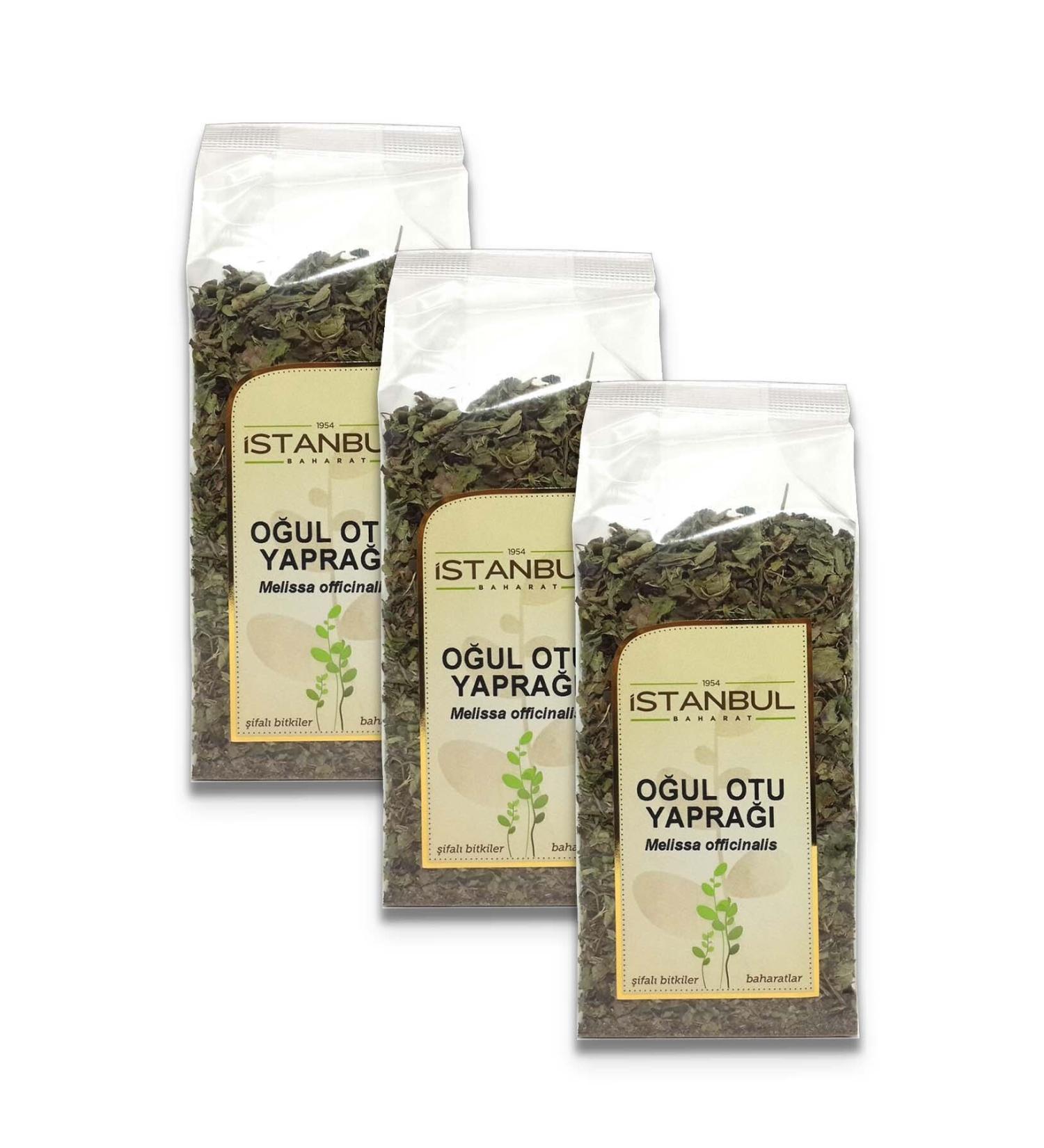 Istanbul Spice Istanbul Spice Lemon Balm (LEAF) Leaves 3x50 gr