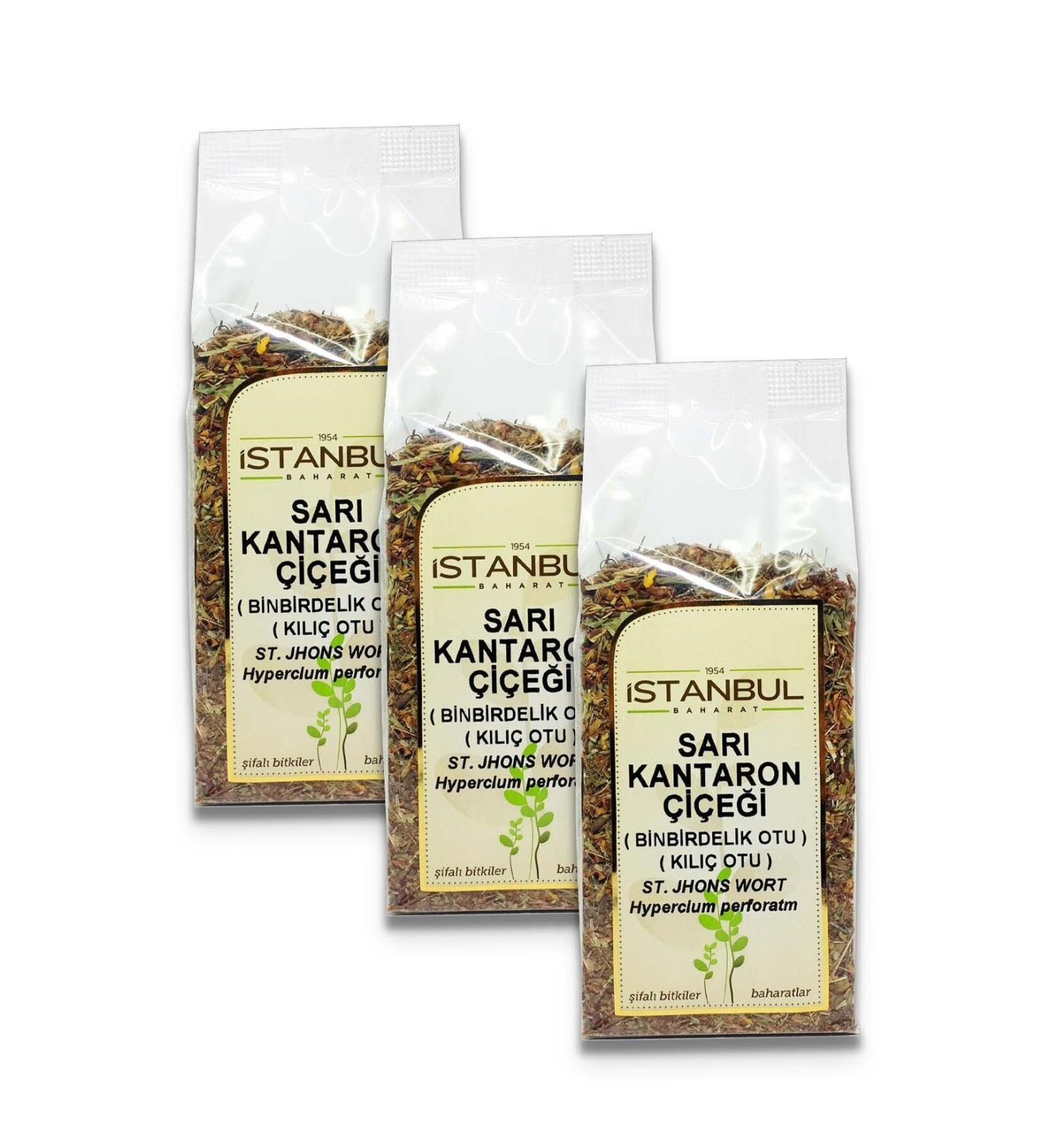 Istanbul Spice Istanbul Spice St. John's Wort Flower 70 gr X 3 Pieces