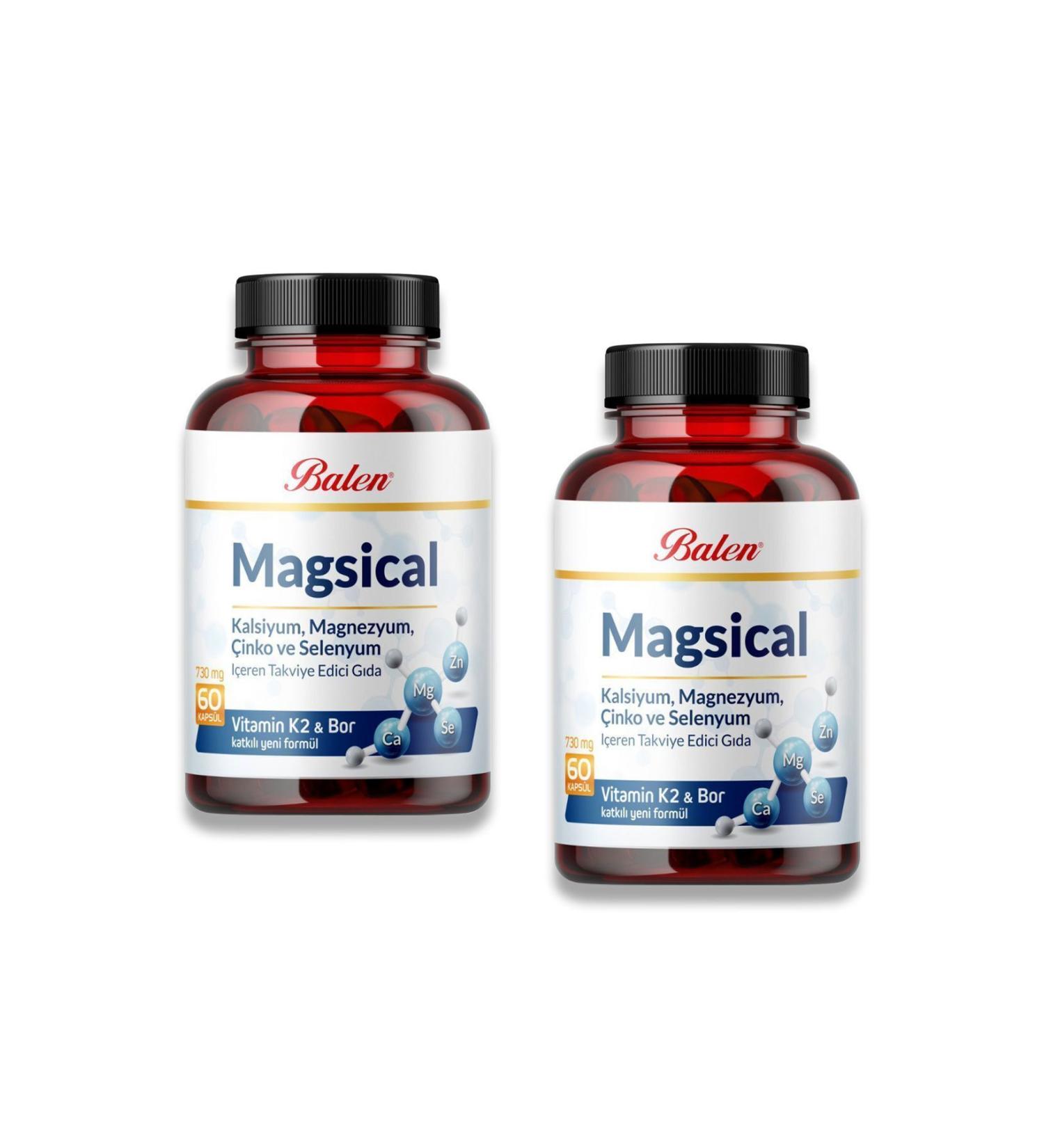 Balen Magical 730 Mg 60 Capsules X 2 Pieces