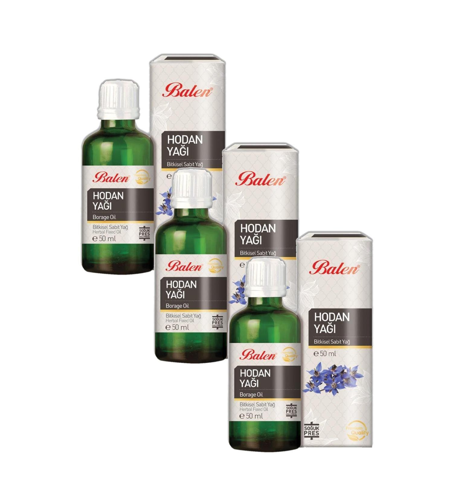 Balen Borage Oil Cold Press 50 ml 3 Pieces