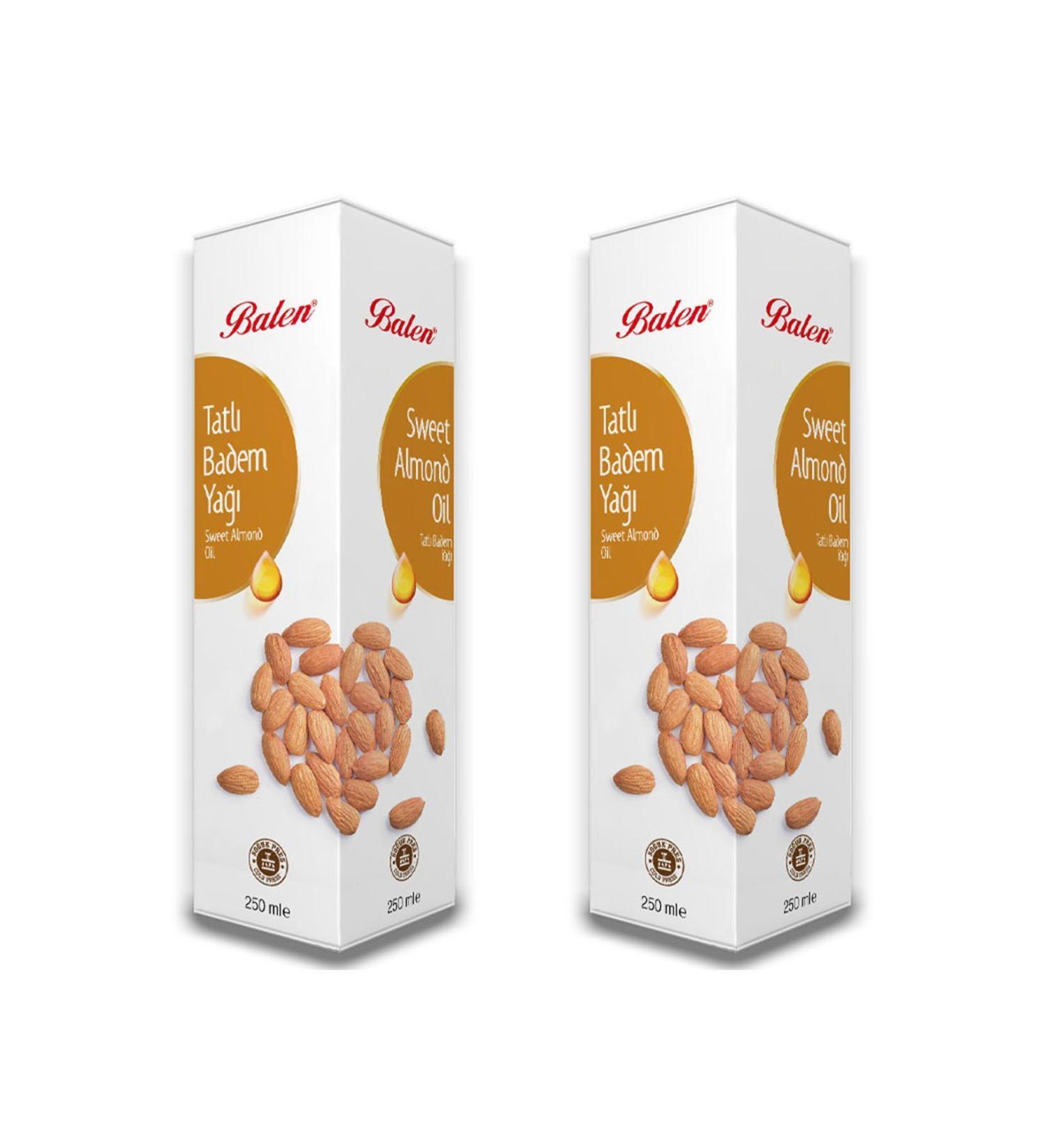 Balen Sweet Almond Oil Cold Press 2 X 250 ml