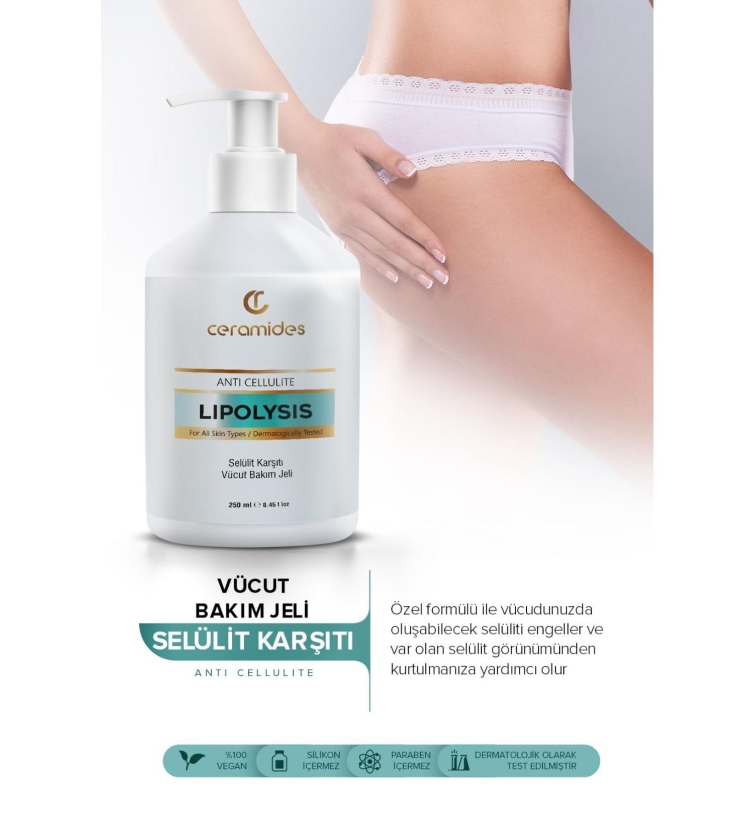 Ceramides Slimming Firming Anti-Cellulite and Anti-Stretch Body Shaping Gel 250 Ml - Buy Online on GoSupps.com