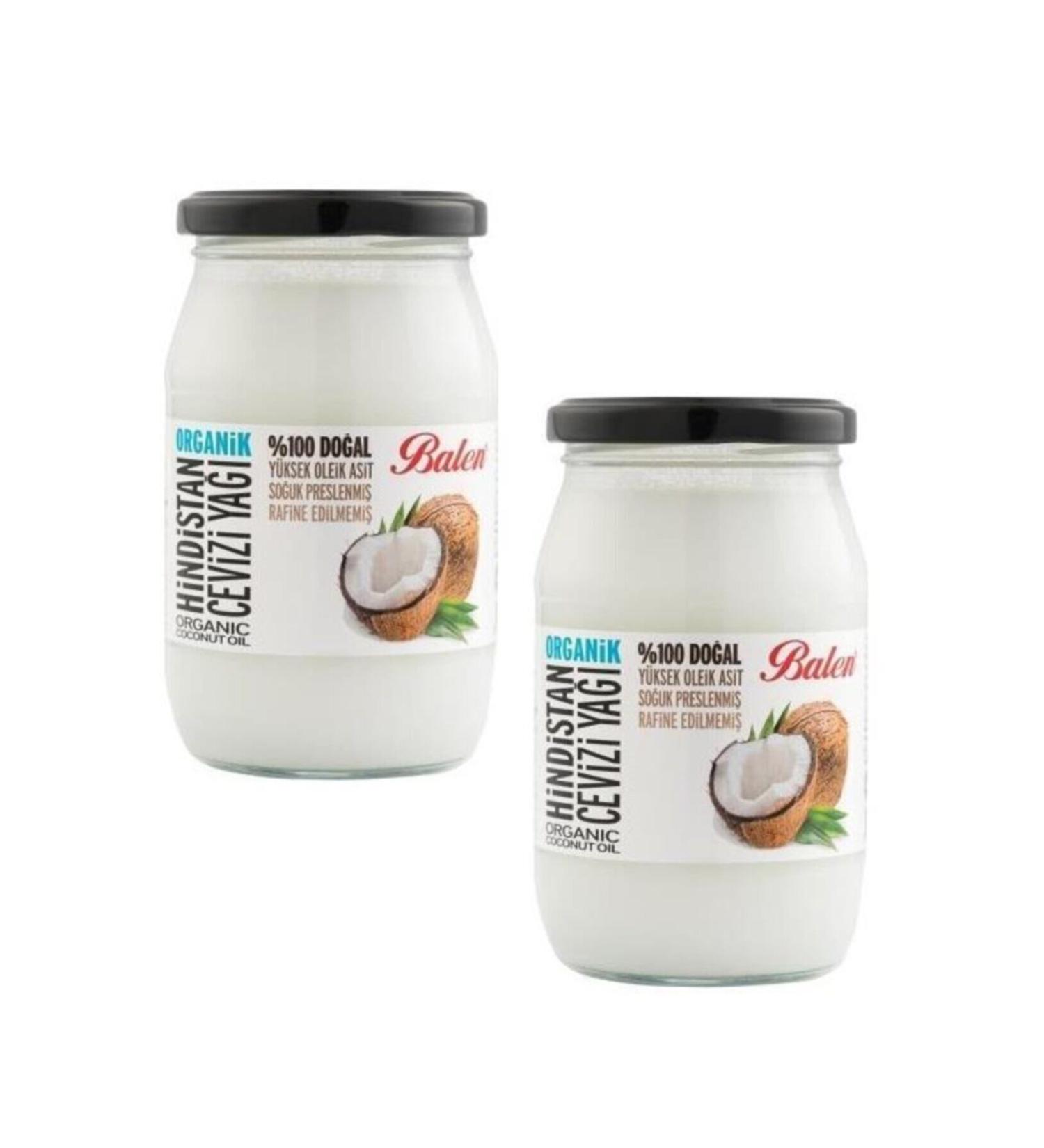 Balen Organic Coconut Oil (COLD PRESS) 300 gr X 2 Pieces - Buy Online on GoSupps.com