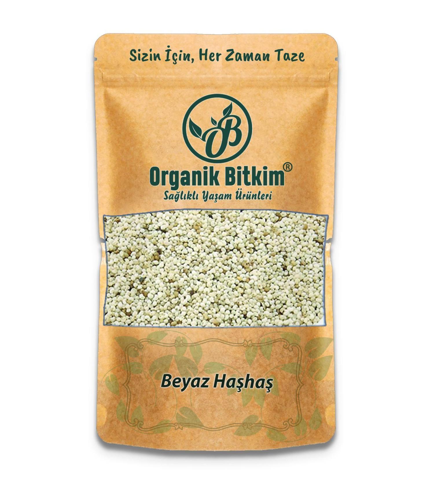 Organic Plant White Poppy 500 gr