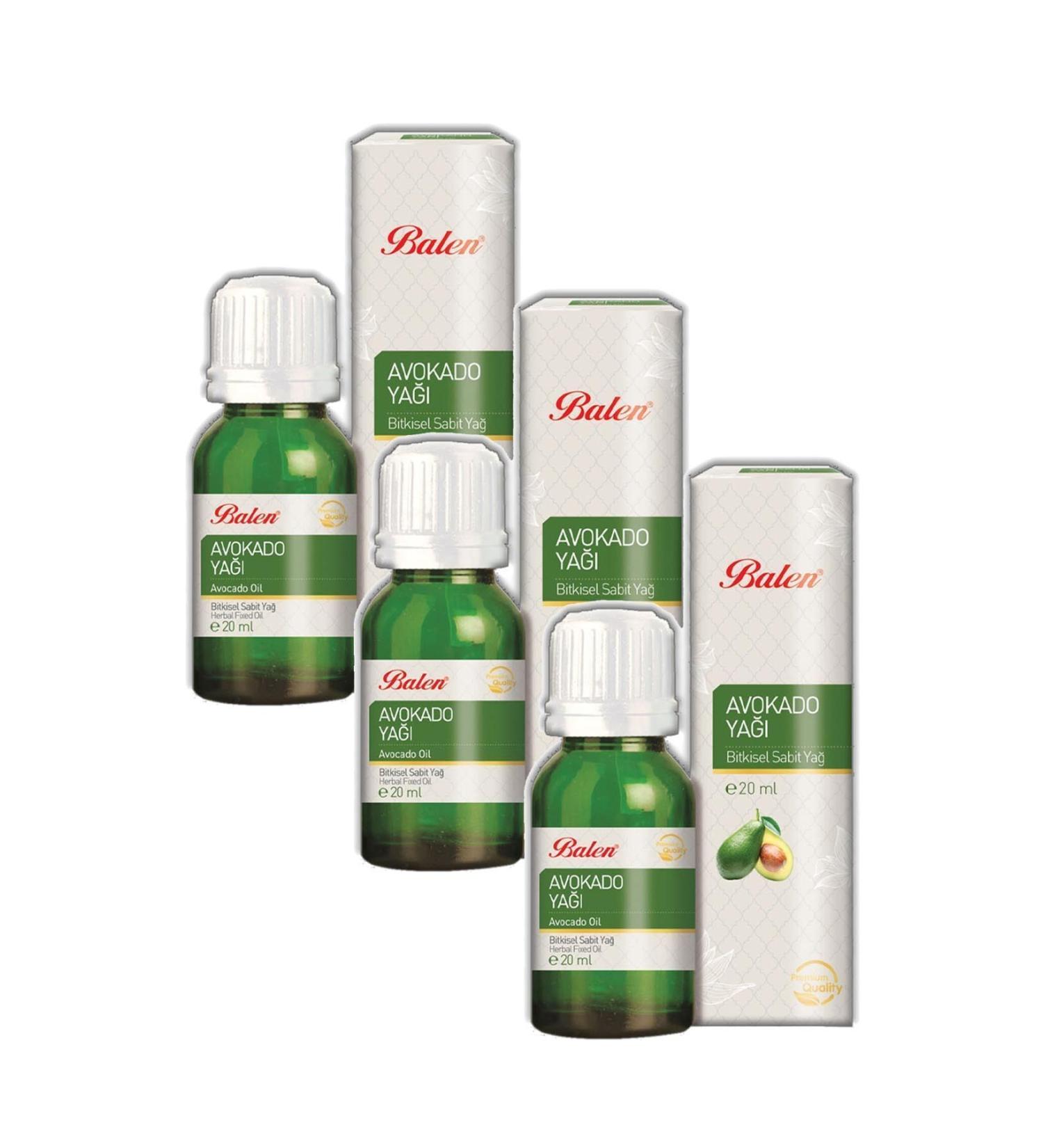 Balen Avocado Oil Cold Press 20 ml 3 Pieces