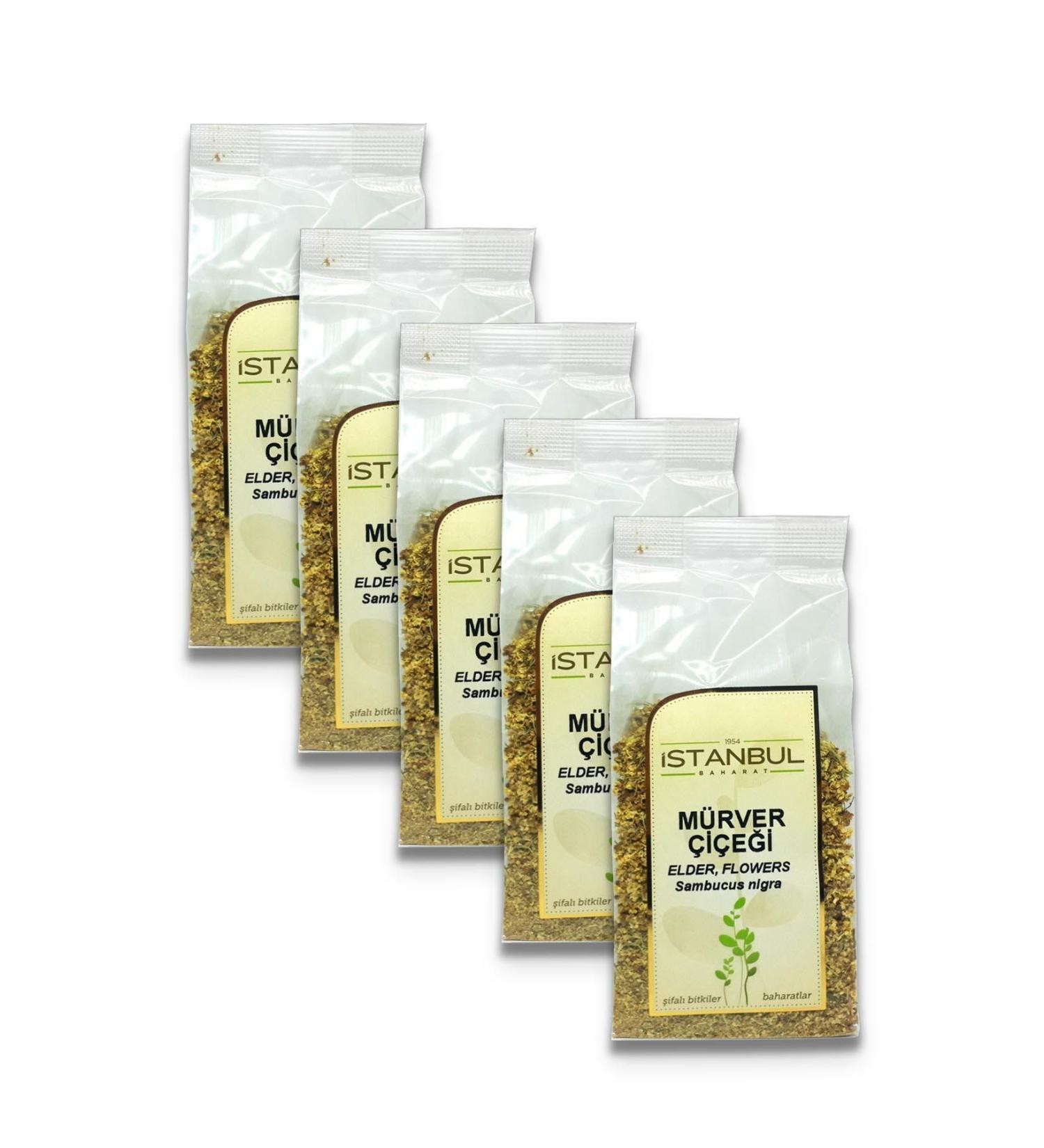 Istanbul Spice Istanbul Spice Elderflower 50 gr X 5 Pieces