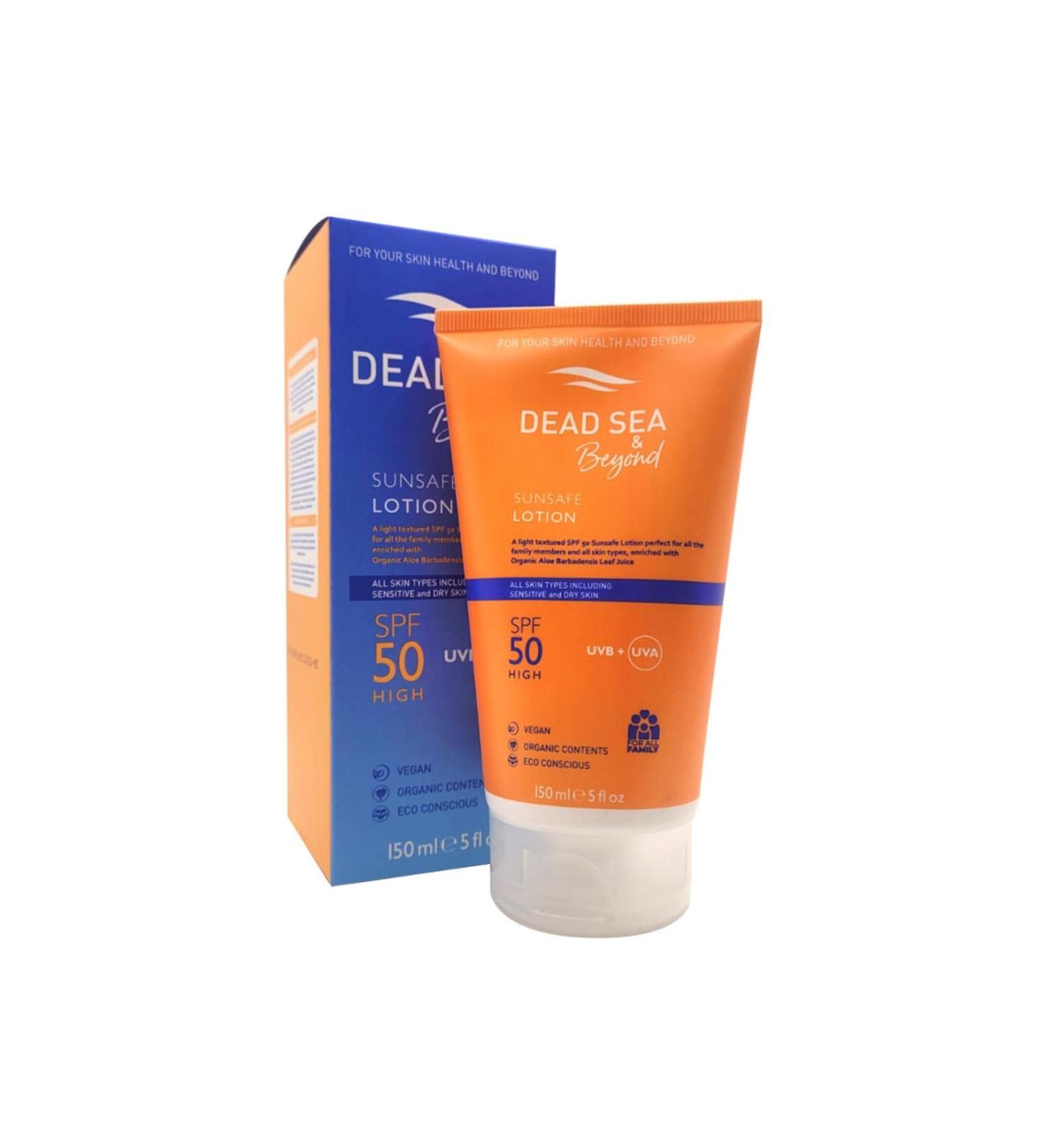 DEAD SEA spa MAGIK Dead Sea Beyond Sunsafe Lotion SPF50+ 150 ml
