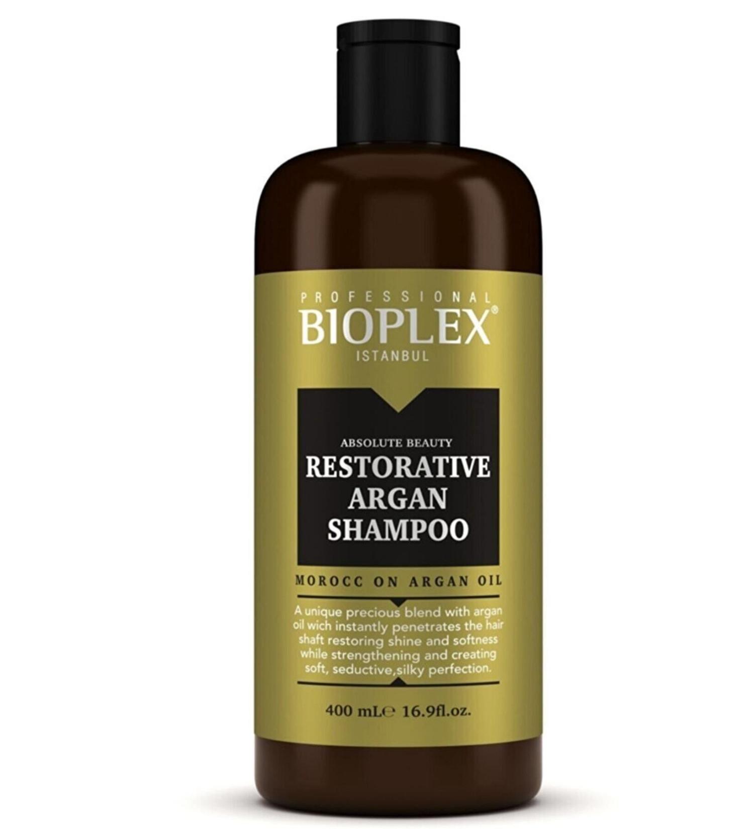 Bioplex Argan Oil Repairing Hair Care Shampoo - Special for Dry and Damaged Hair 400 ml
