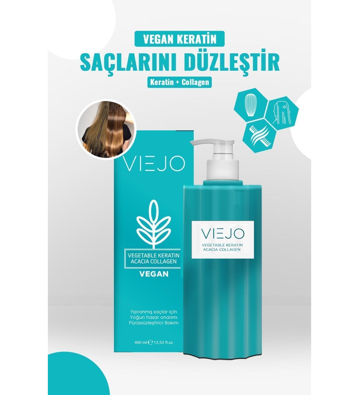 Viejo Vegan Hair Keratin - Collagen - Hair Straightener - Buy Online on GoSupps.com