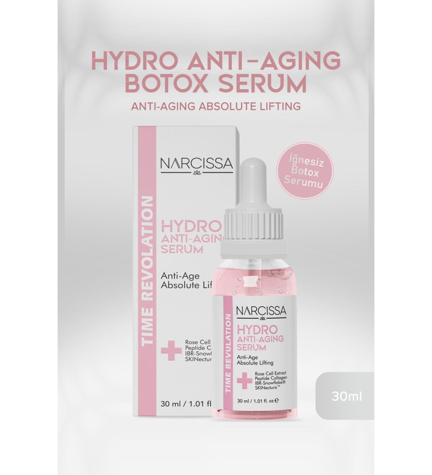 Narcissa Anti-Aging Botox Effective Serum - Plumping and Firming Needle-Free Botox Serum 30 ML - Buy Online on GoSupps.com